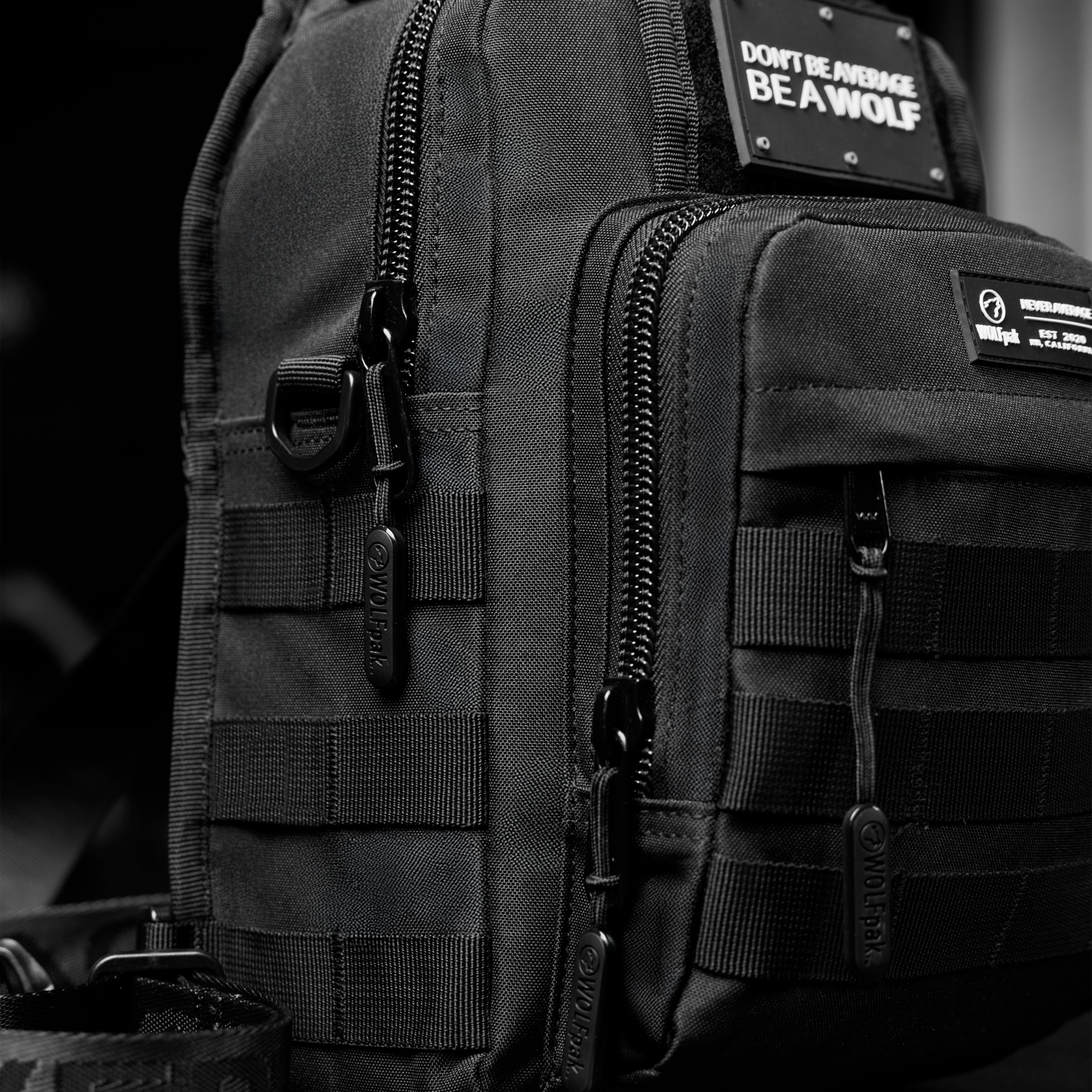 9L Tactical Sling Bag Alpha Black