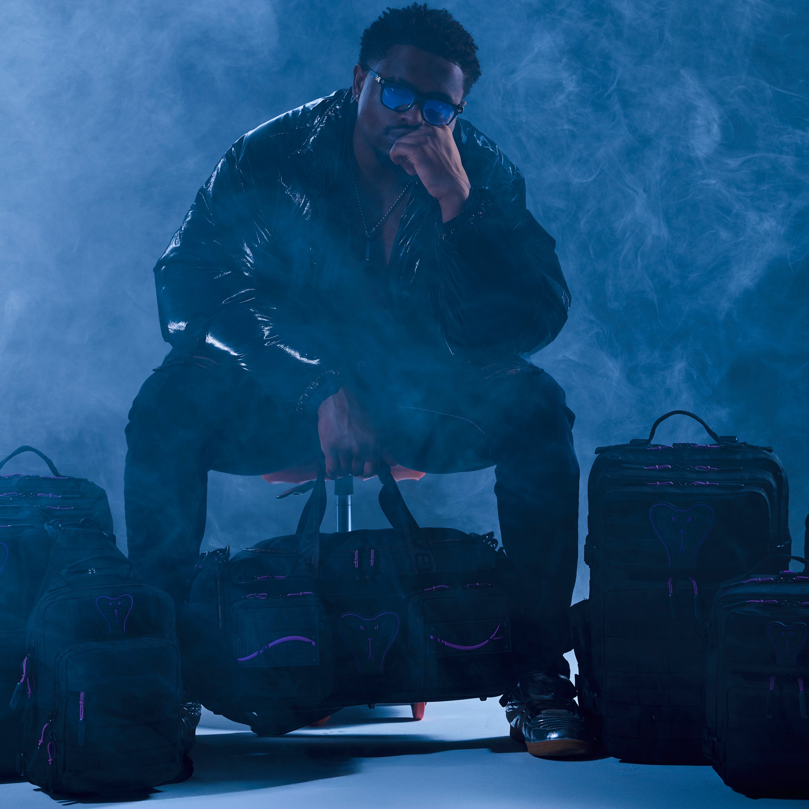 45L Backpack Purple Venom PREVIEW