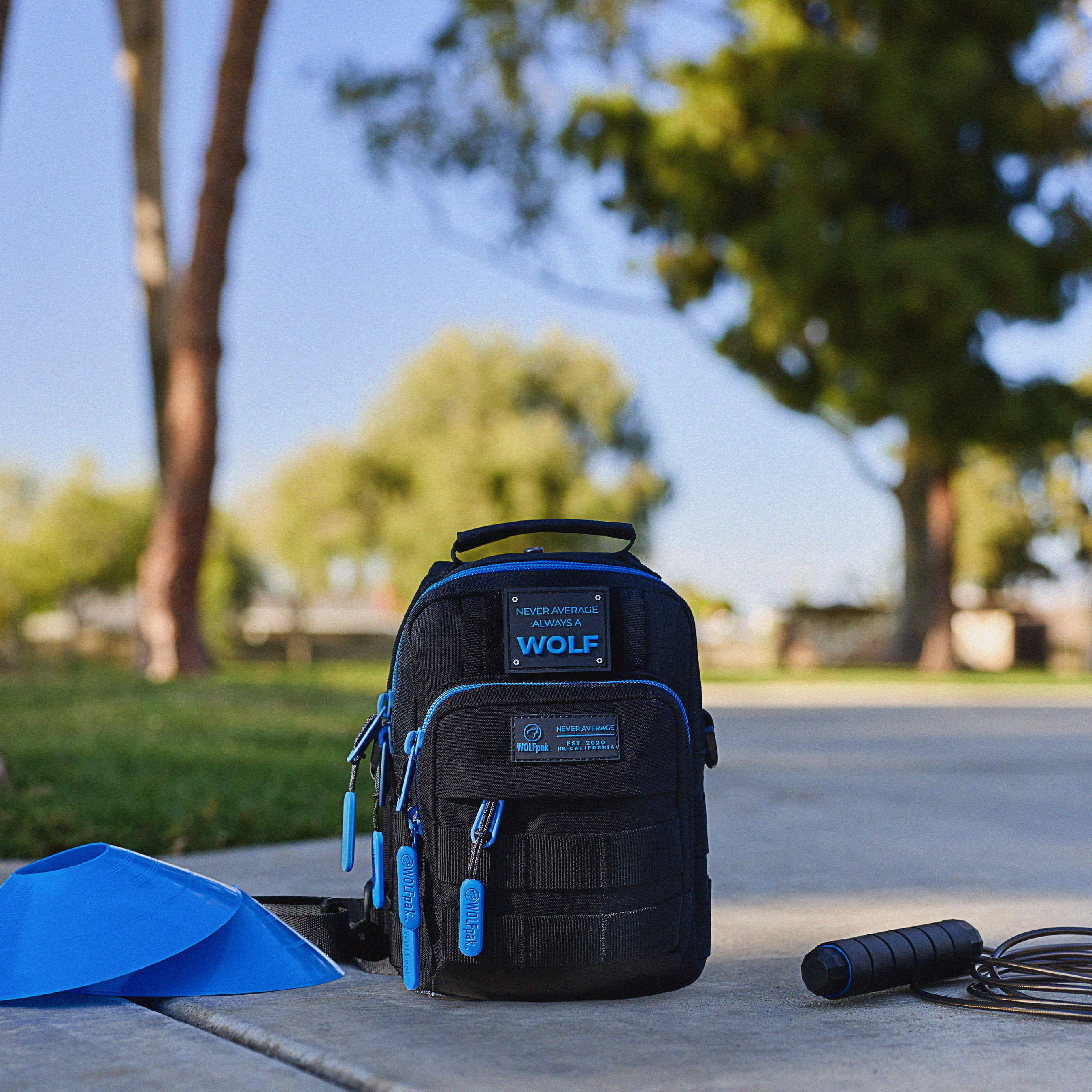 4L Mini Tactical Sling Bag Blue Wolf PREVIEW