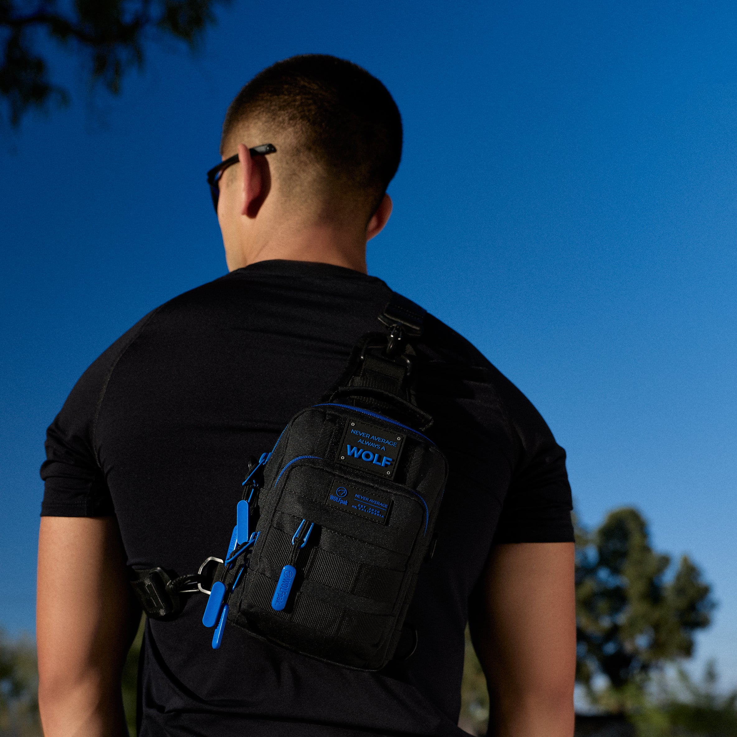 4L Mini Tactical Sling Bag Blue Wolf PREVIEW