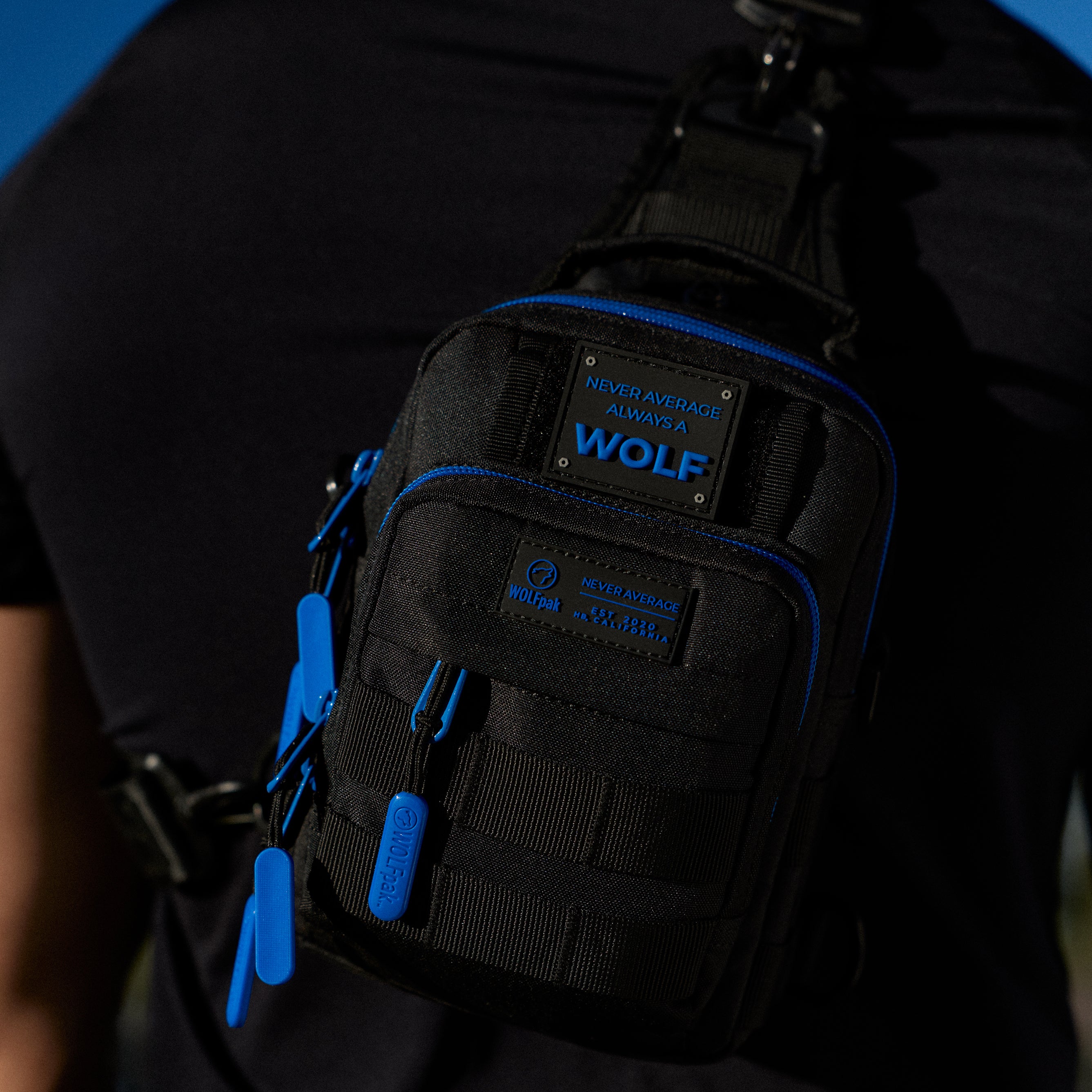 4L Mini Tactical Sling Bag Blue Wolf PREVIEW