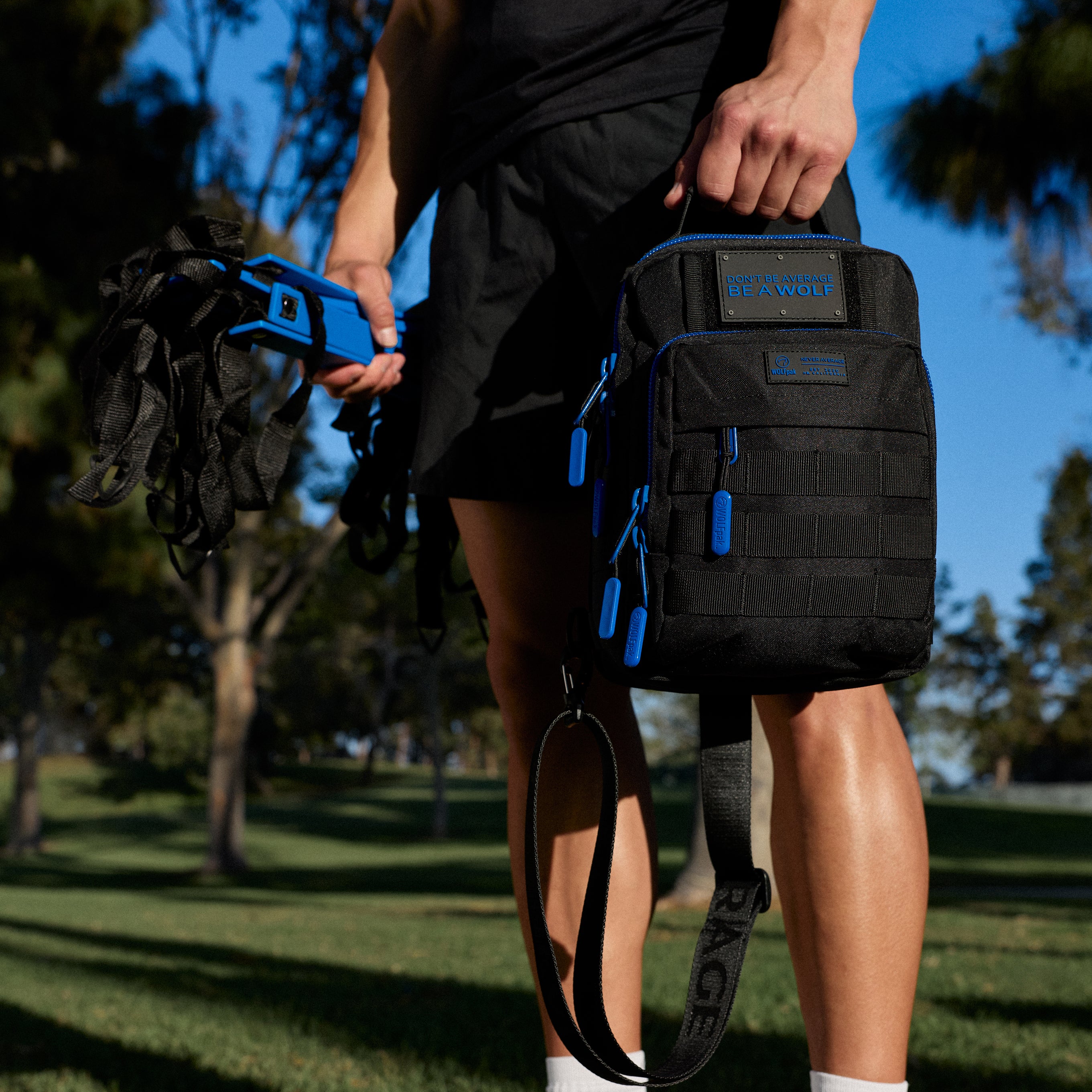 9L Tactical Sling Bag Blue Wolf PREVIEW