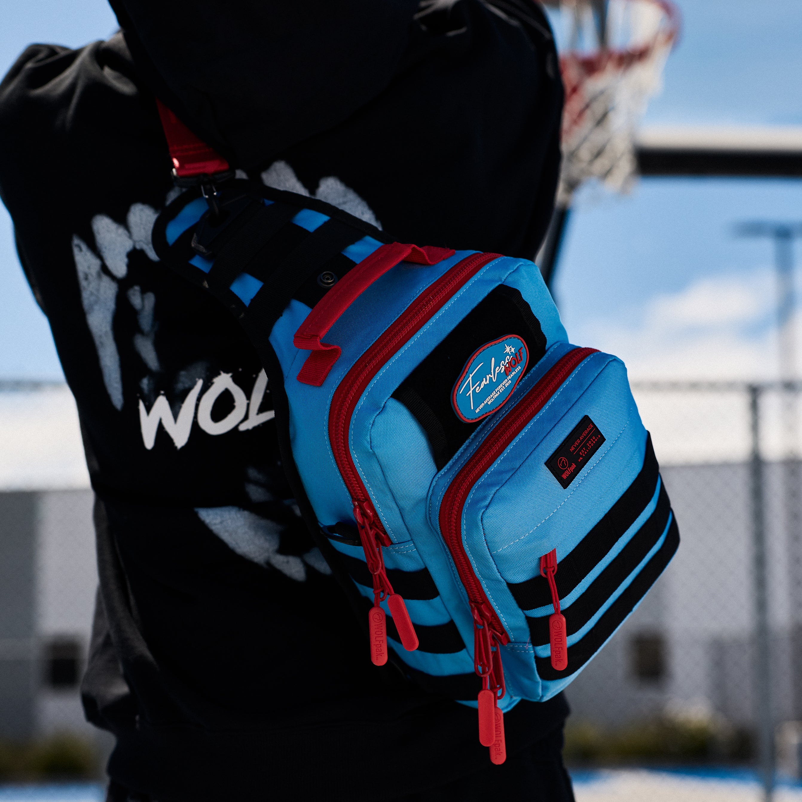 9L Tactical Sling Bag Fearless Wolf Preview