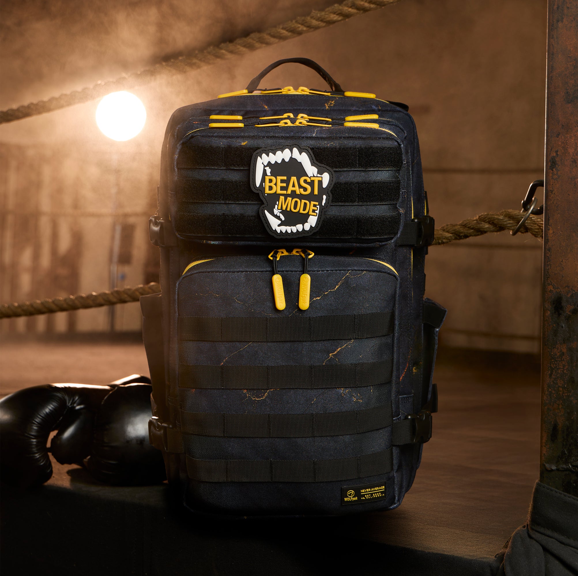 WOLFpak - 45L Backpack Beast Mode - Backpack - Gym Bag - Tactical Backpack - Travel Gear - Fitness Storage