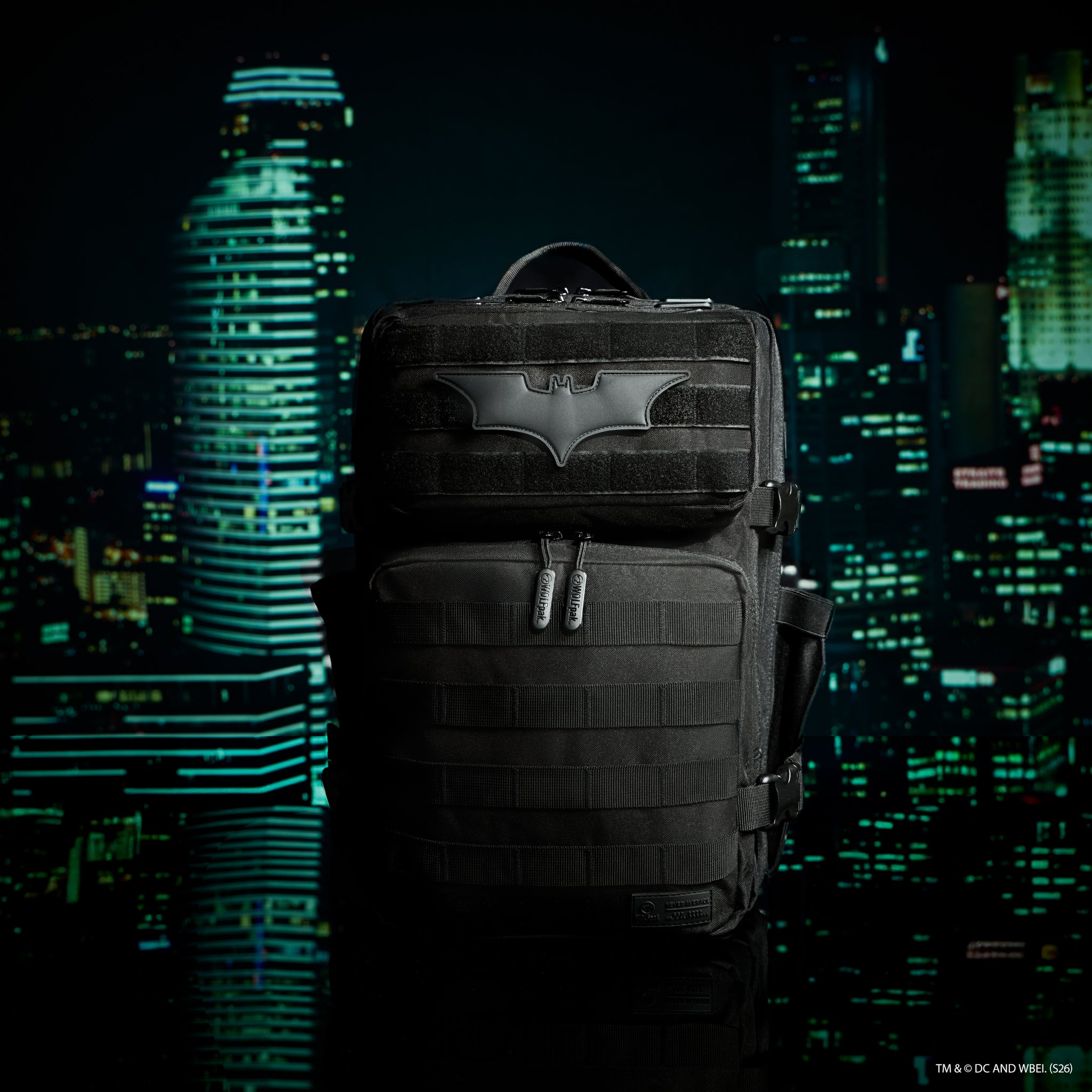 35L Dark Knight Backpack w/Cup Holders