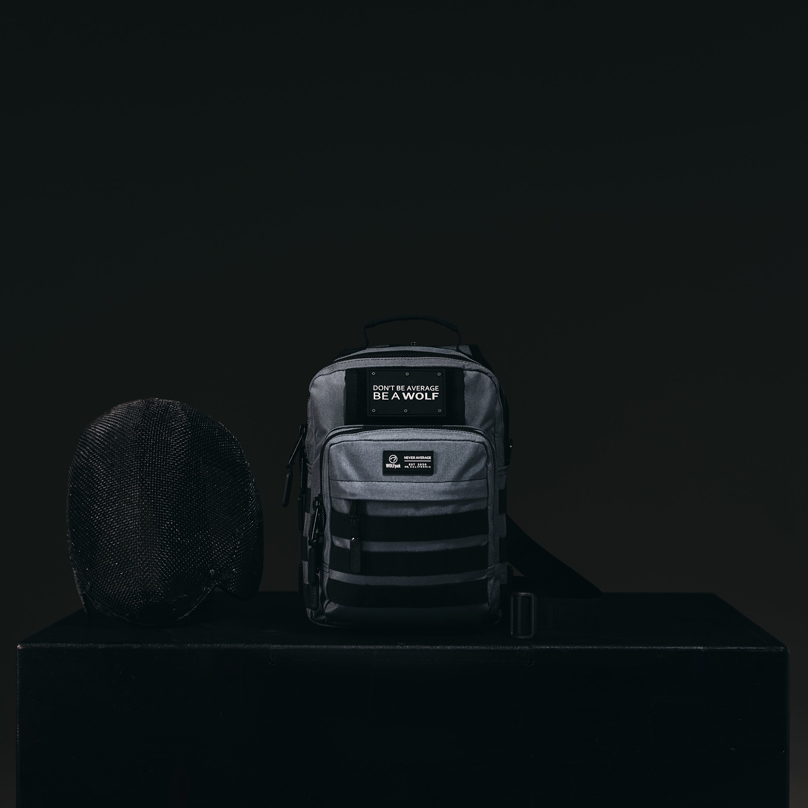 9L Tactical Sling Bag Iron Gray
