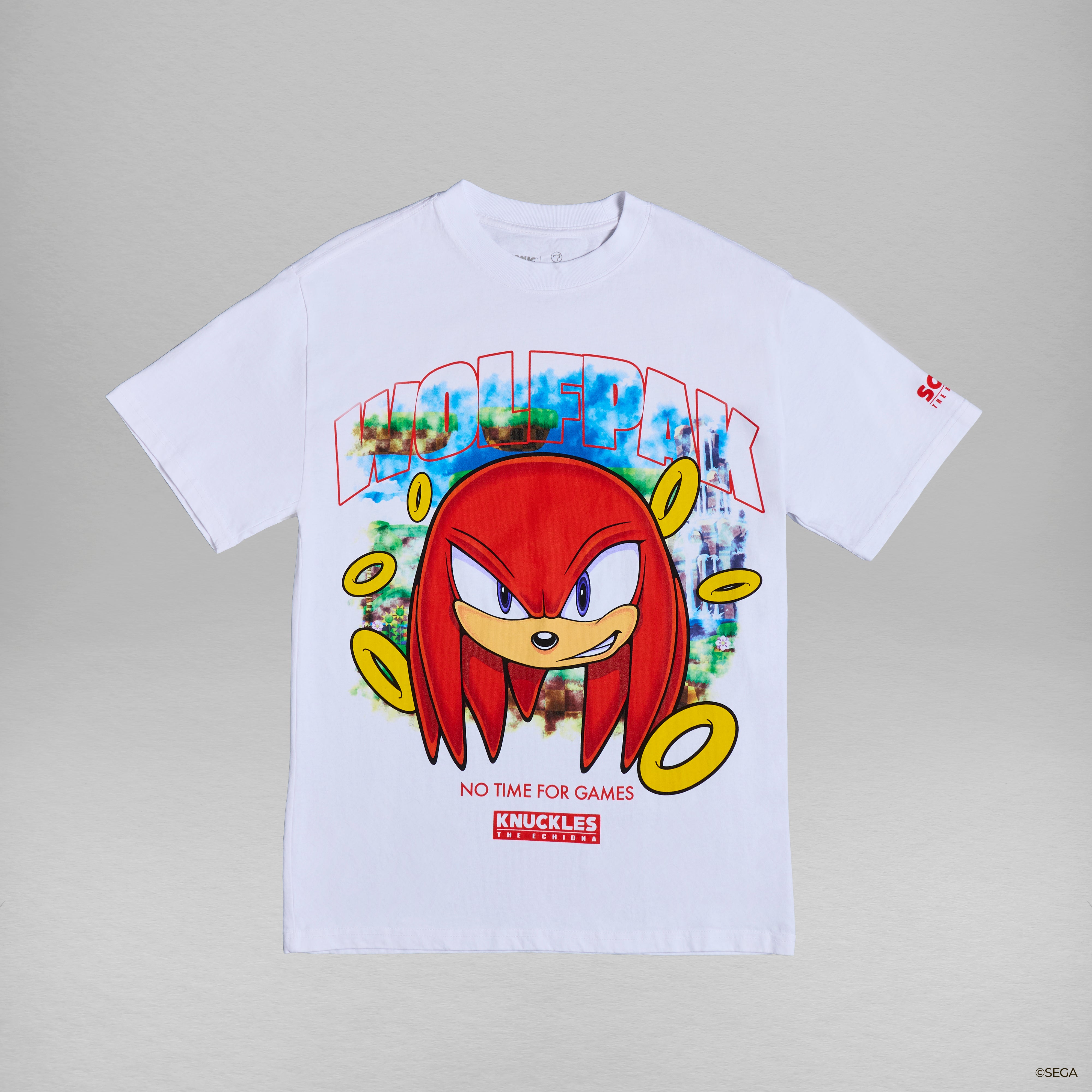 Sonic The Hedgehog Knuckles Graphic T-Shirt