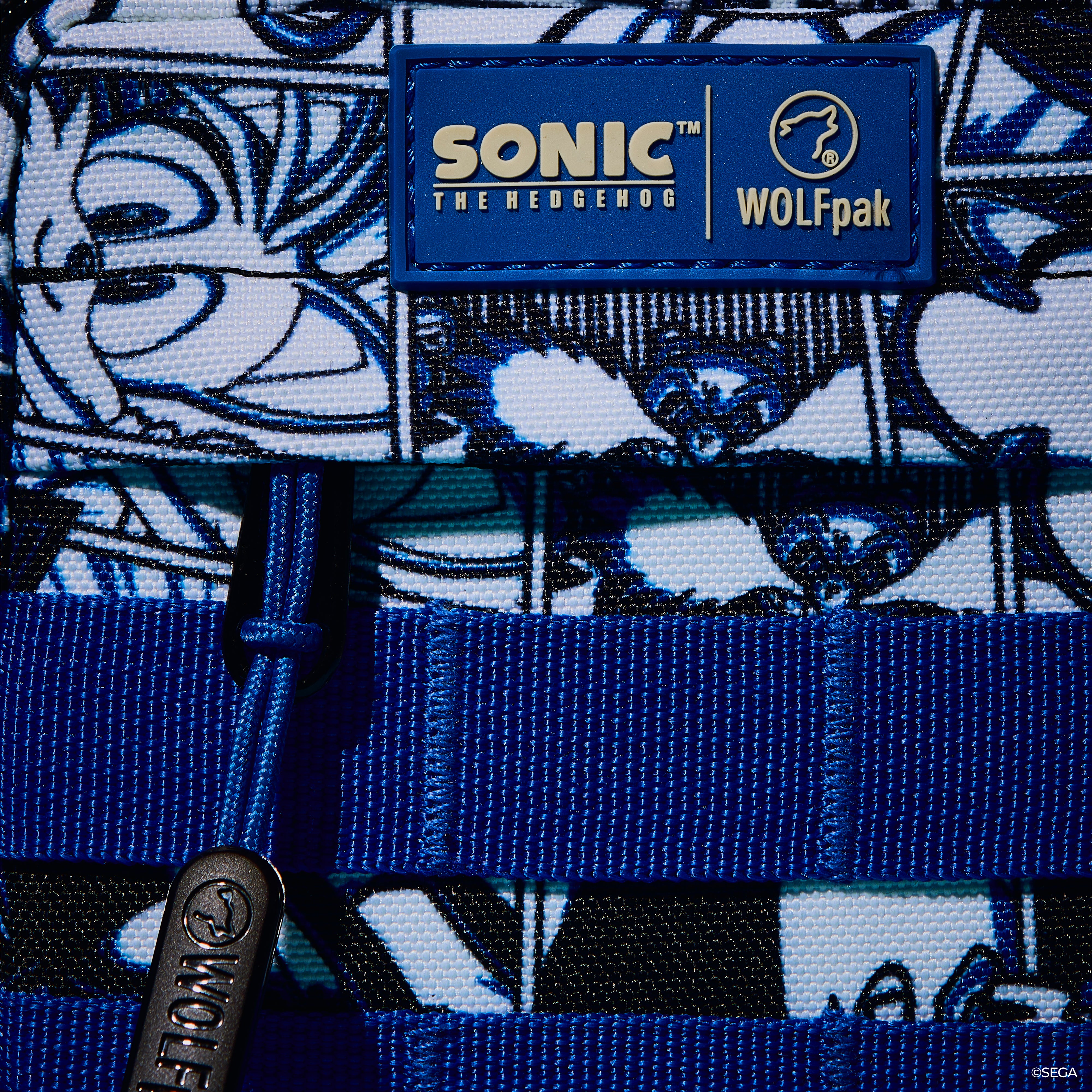 4L Mini Tactical Sling Bag Sonic The Hedgehog