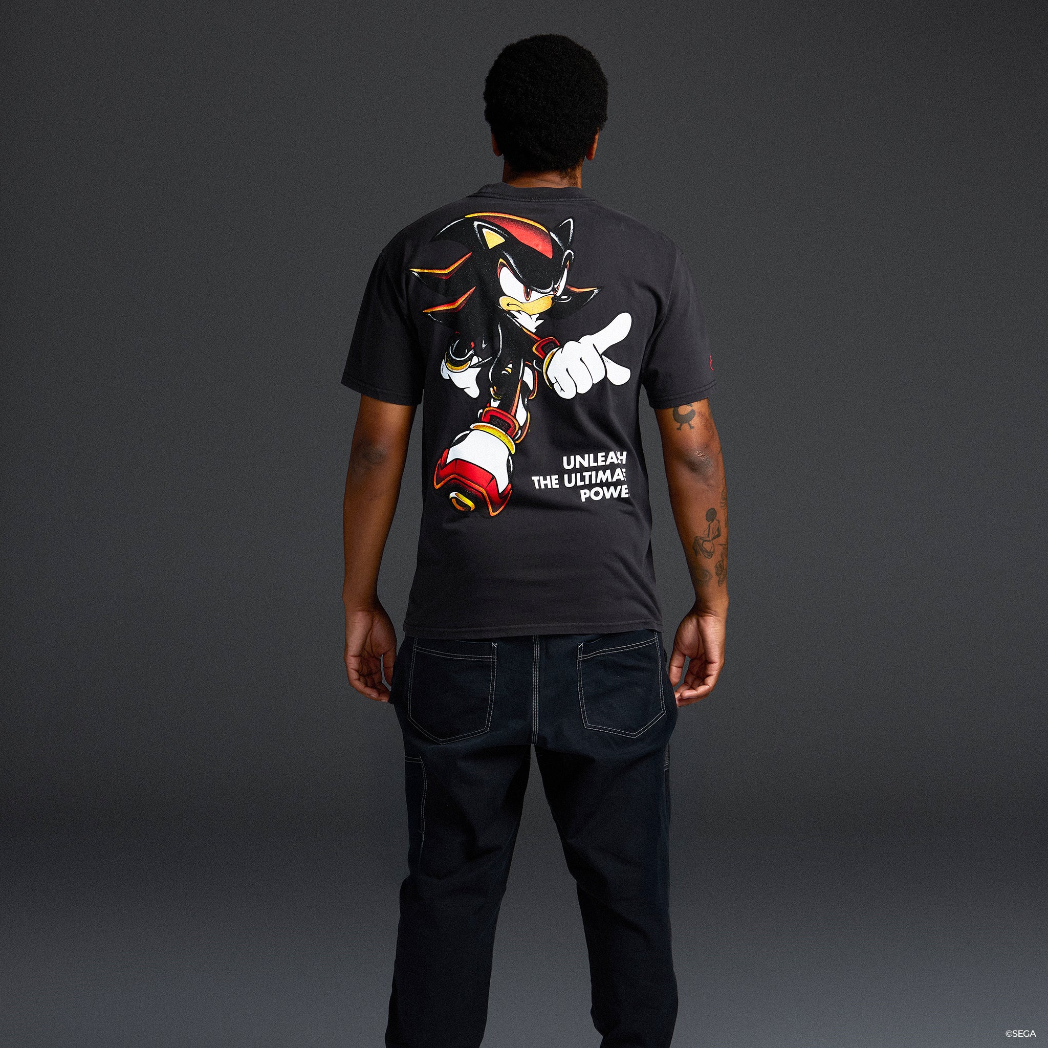 Sonic The Hedgehog Shadow Graphic T-Shirt
