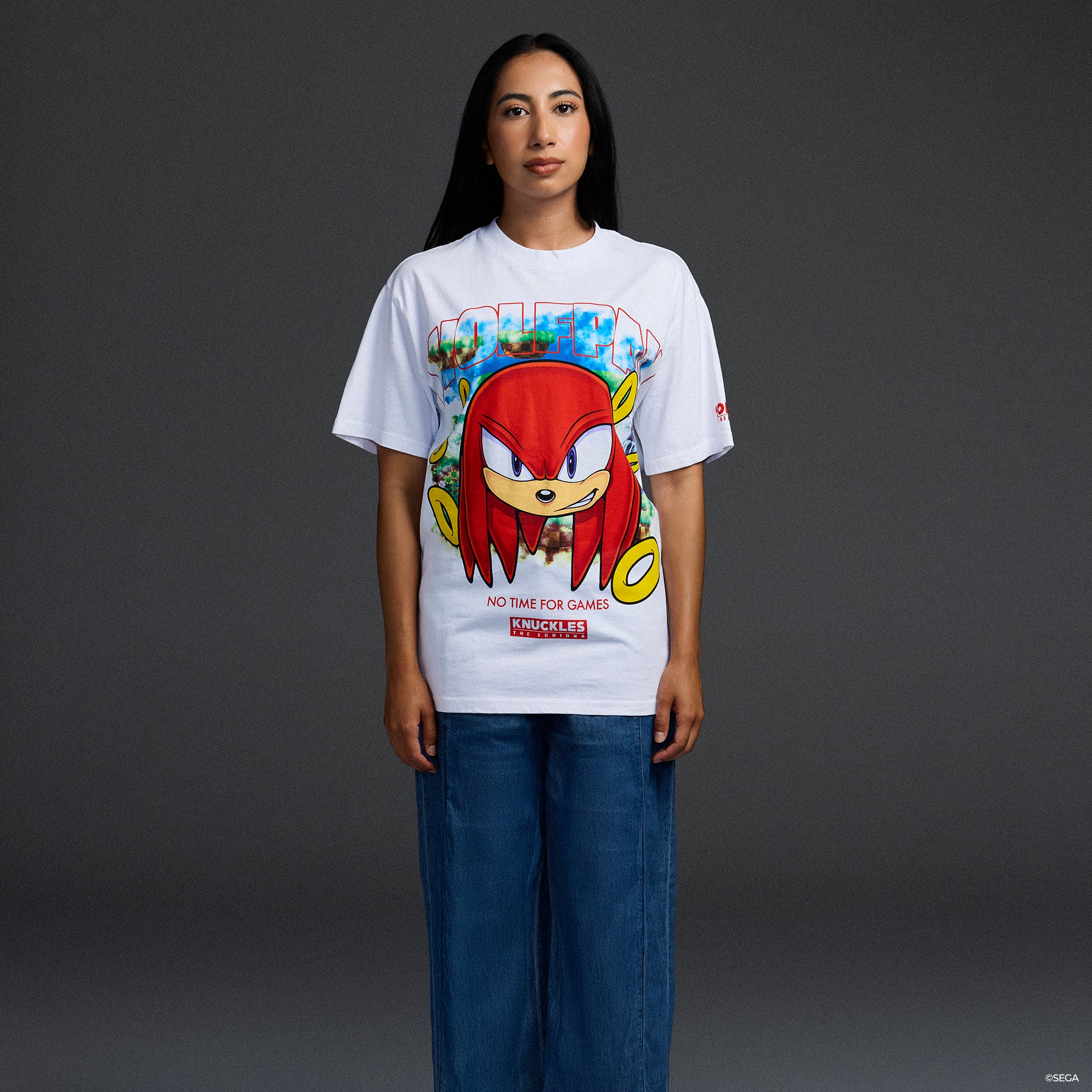 Sonic The Hedgehog Knuckles Graphic T-Shirt