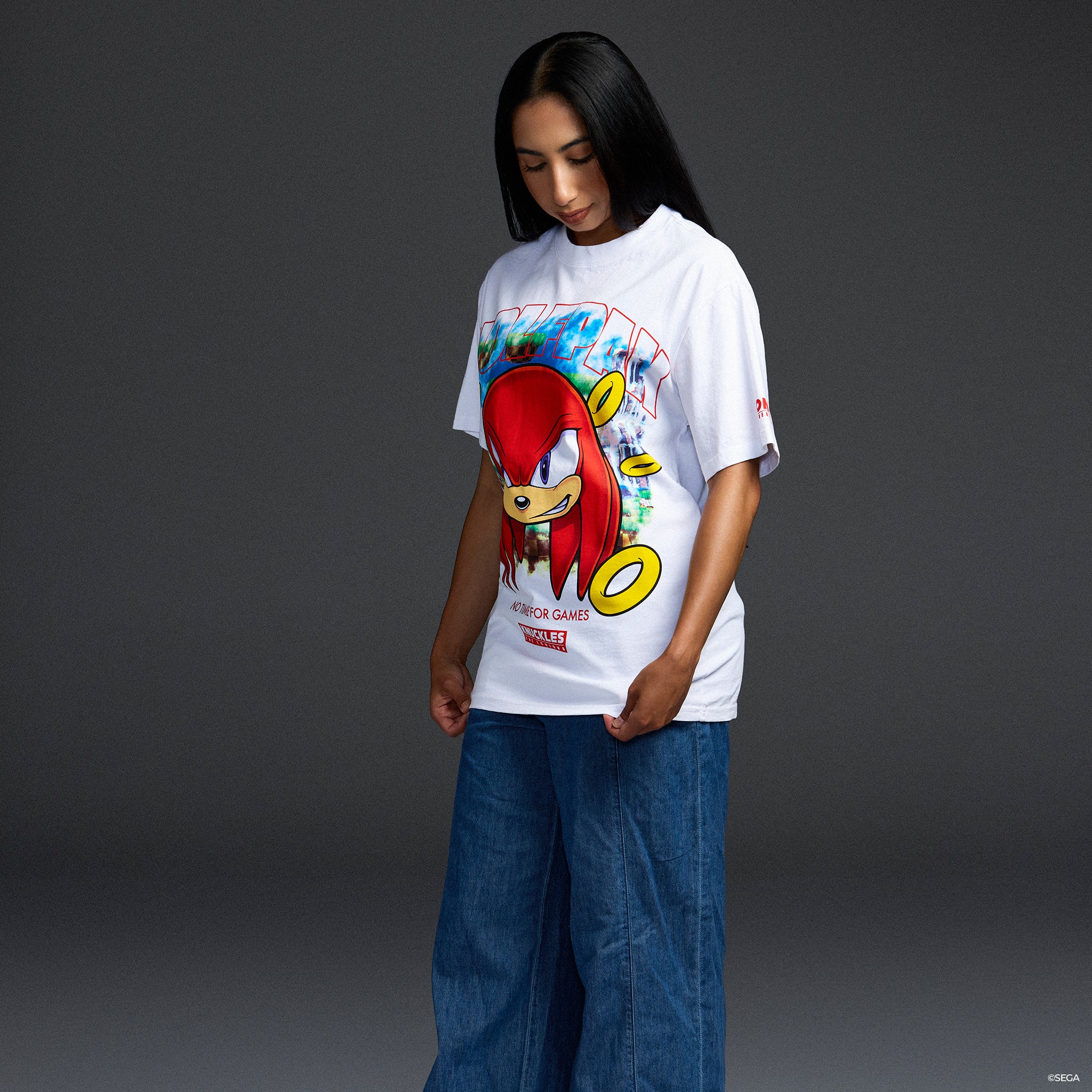 Sonic The Hedgehog Knuckles Graphic T-Shirt