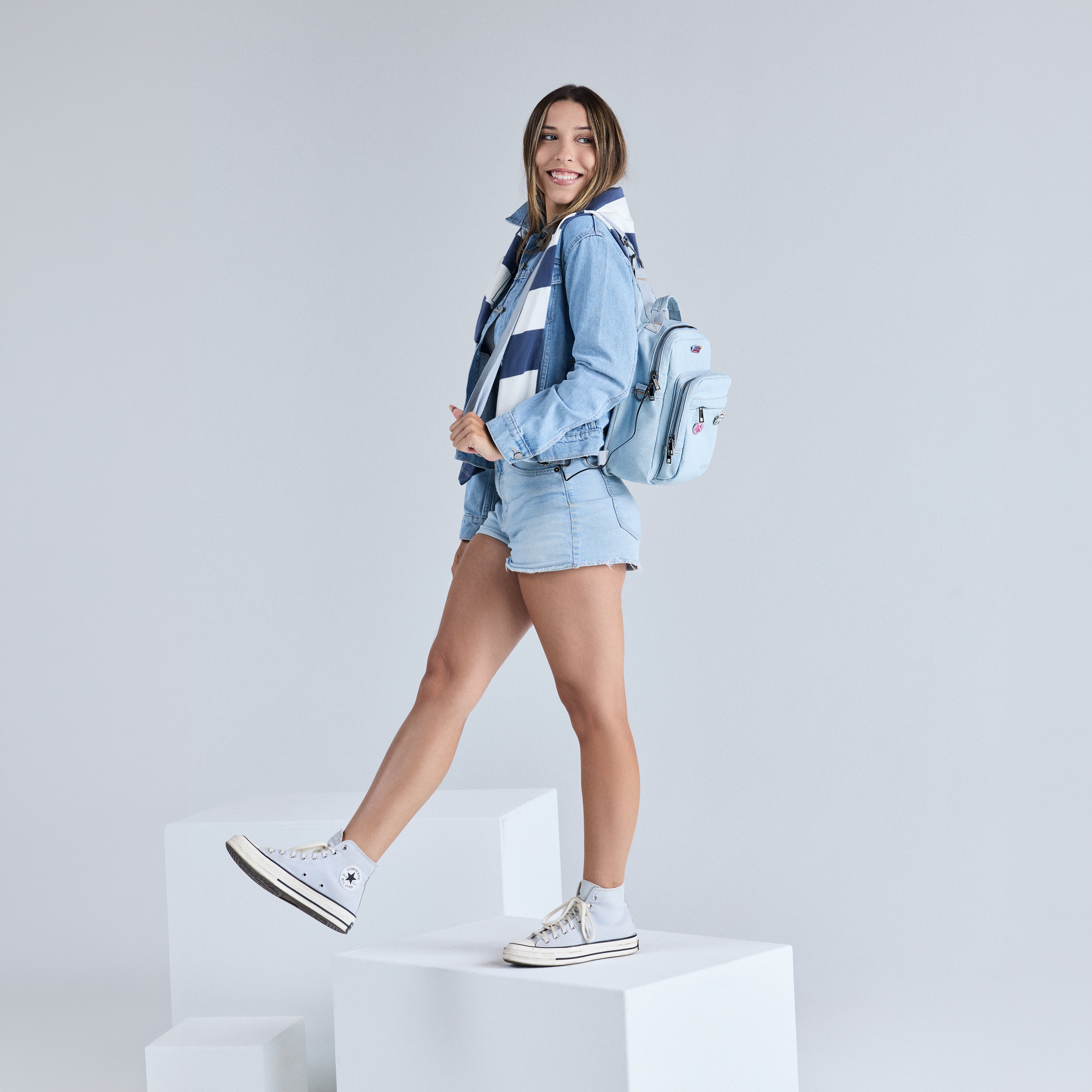 9L Sling Bag Classic Denim