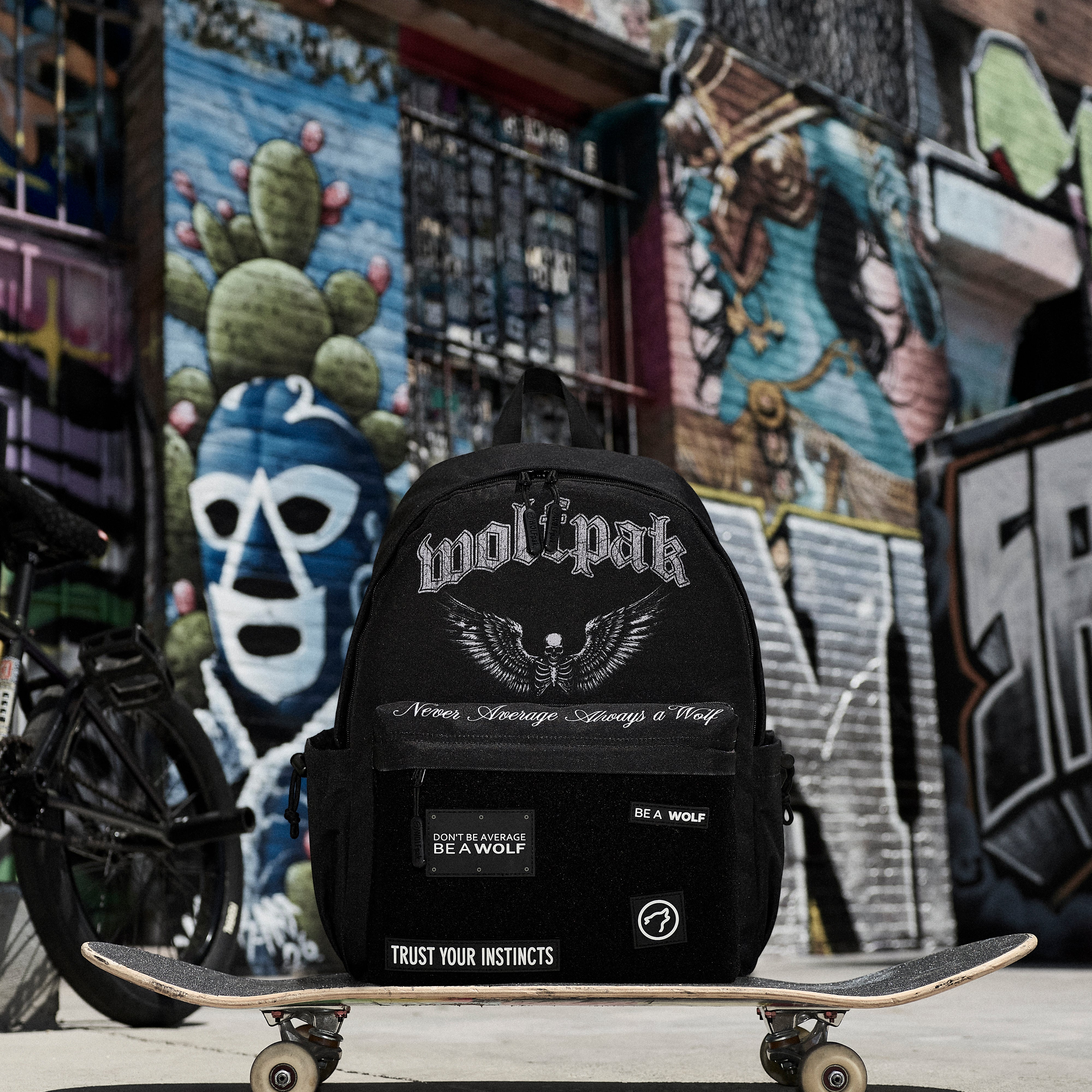 Everyday Patch Panel Backpack & Duffle Bundle
