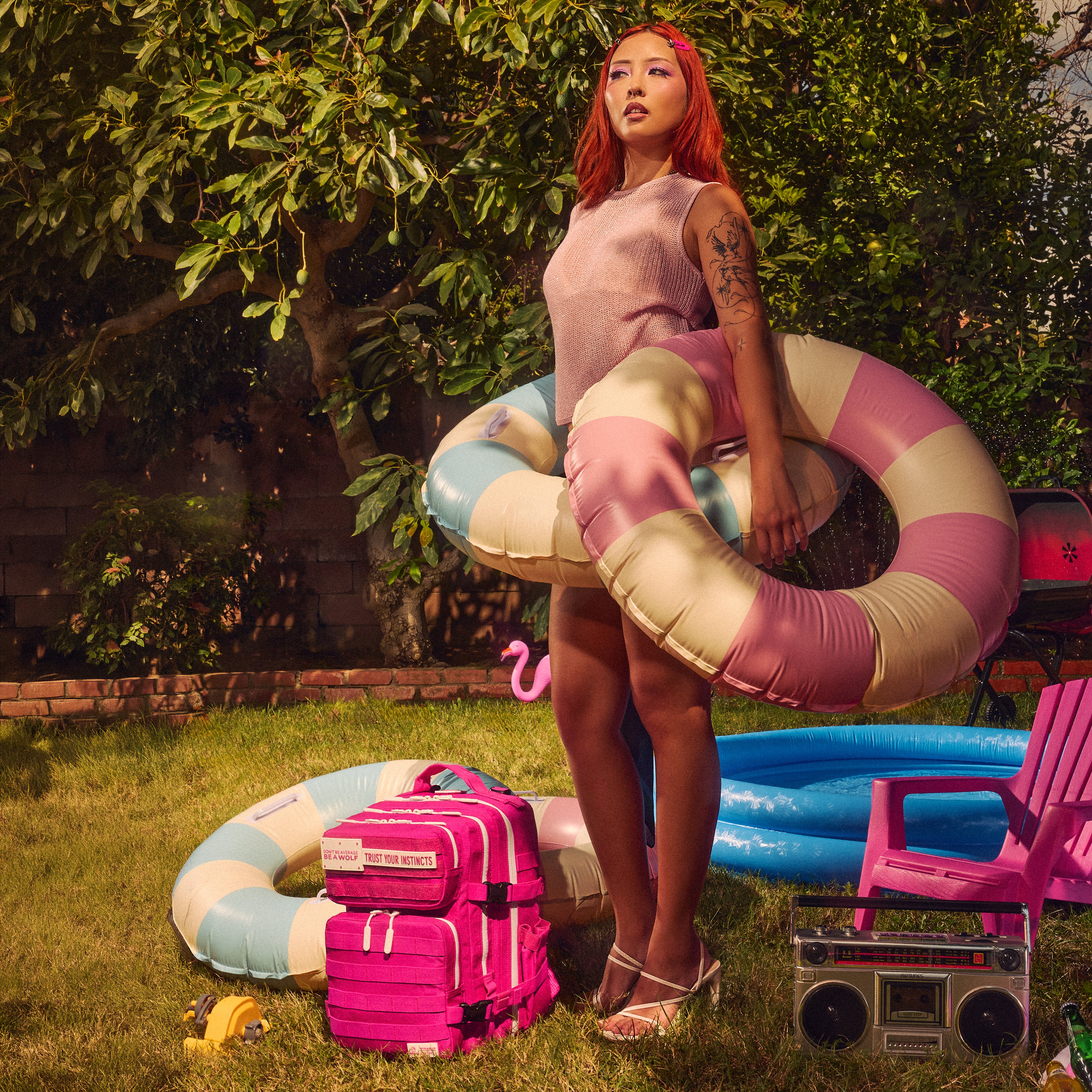 25L Rucksack Pink Goddess