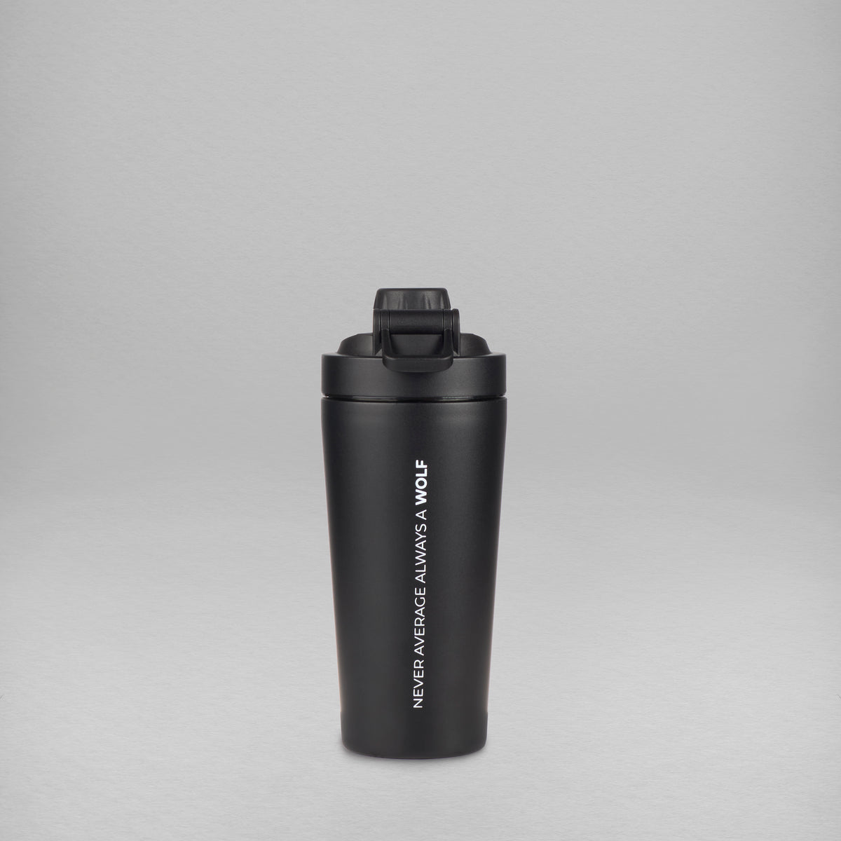 20oz Alpha Black Twist Cap Shaker