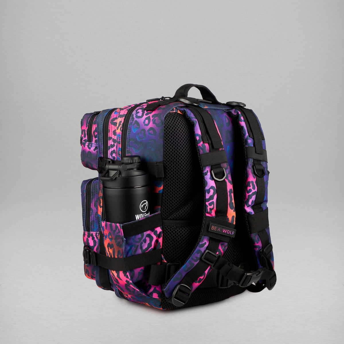 25L Backpack Neon Leopard