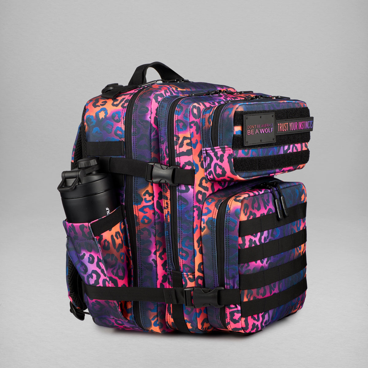35L Backpack Neon Leopard Meal Management
