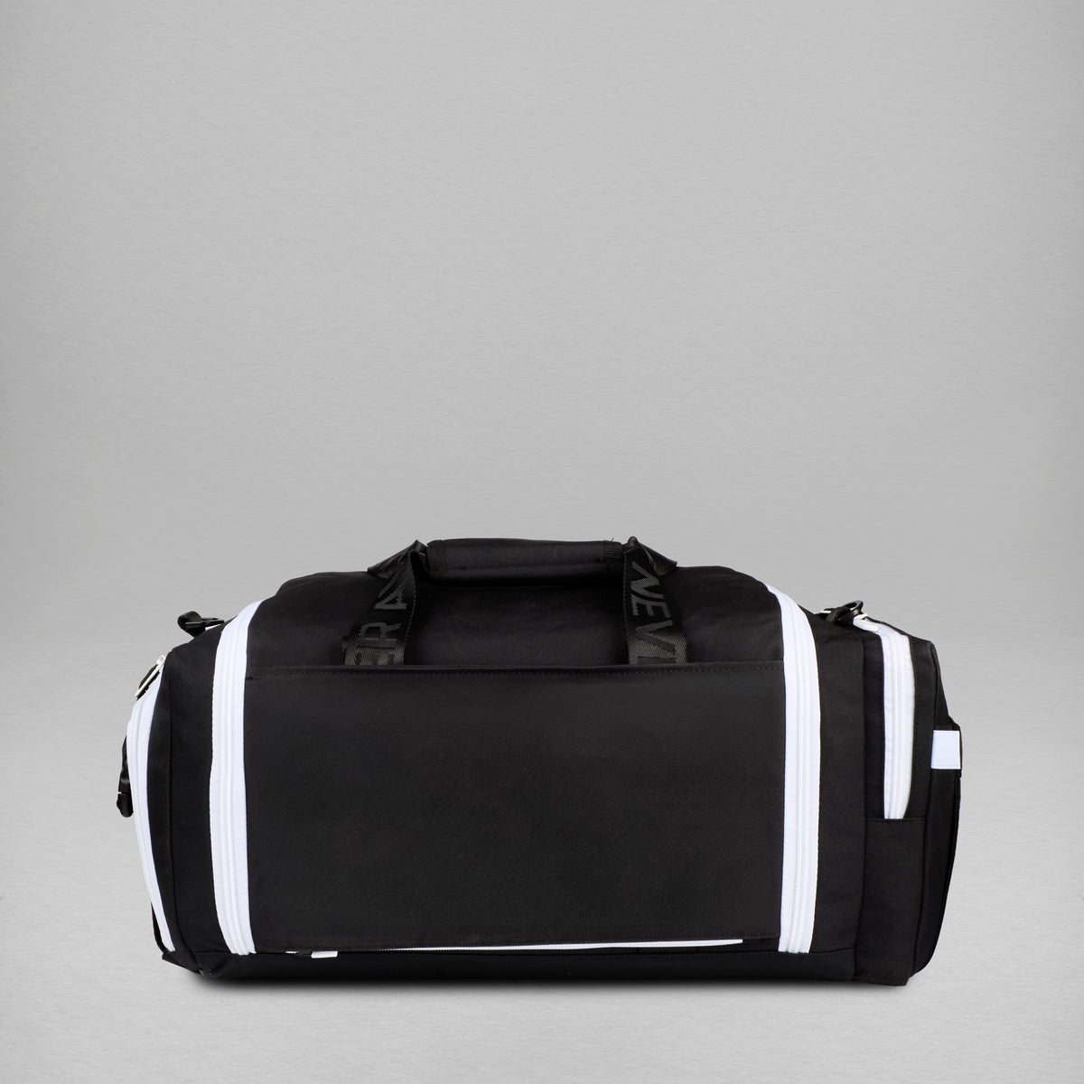 30L Perfect Duffle Bag Alpha Black White Accents
