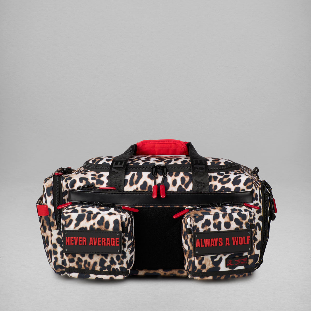 30L Perfect Duffle Bag Savage Red Leopard (Ships 10/21)