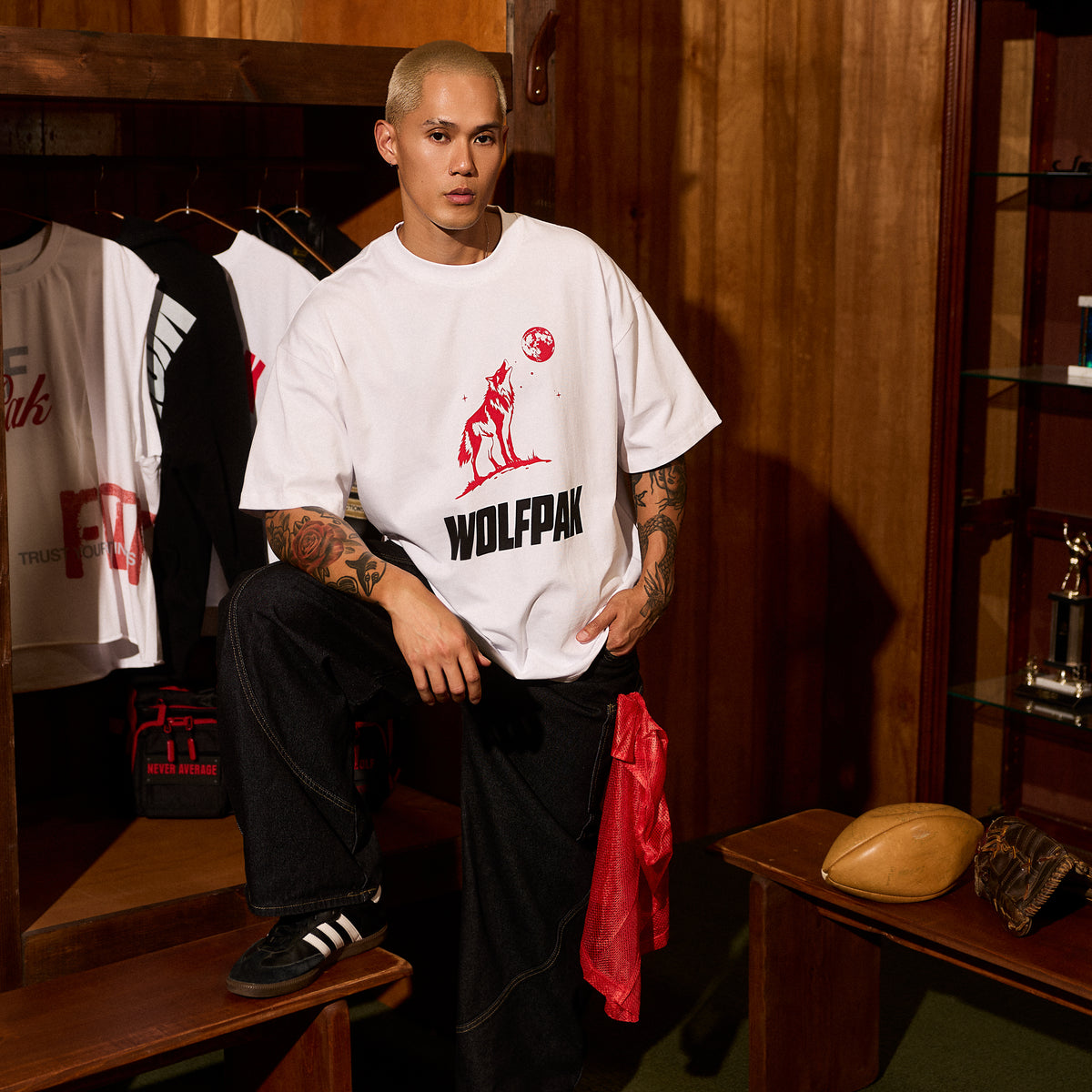 Red Wolf Graphic Tee