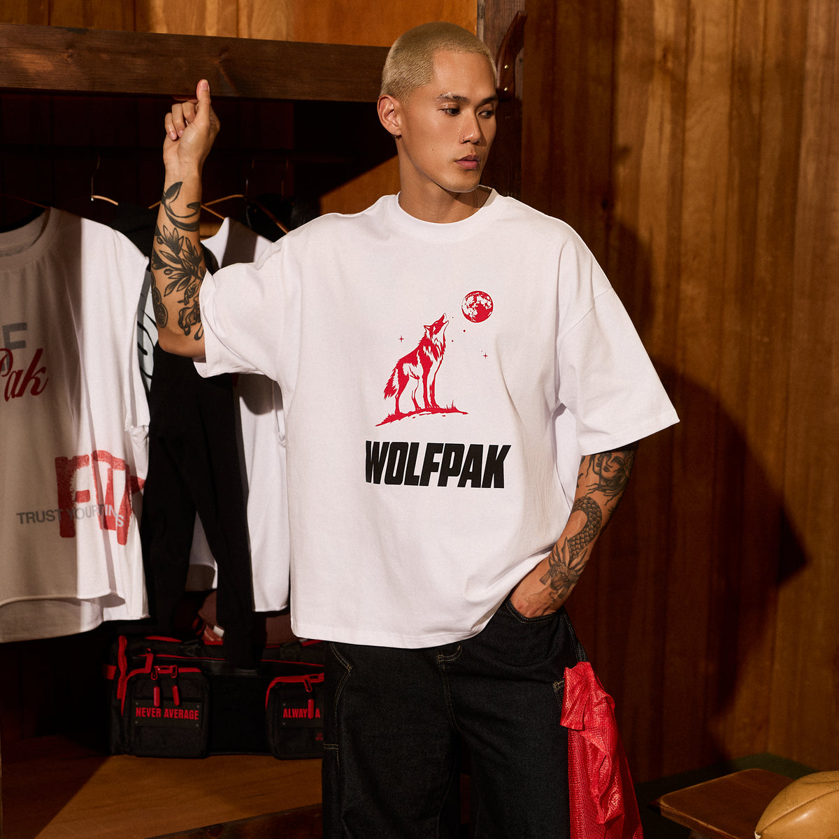 Red Wolf Graphic Tee
