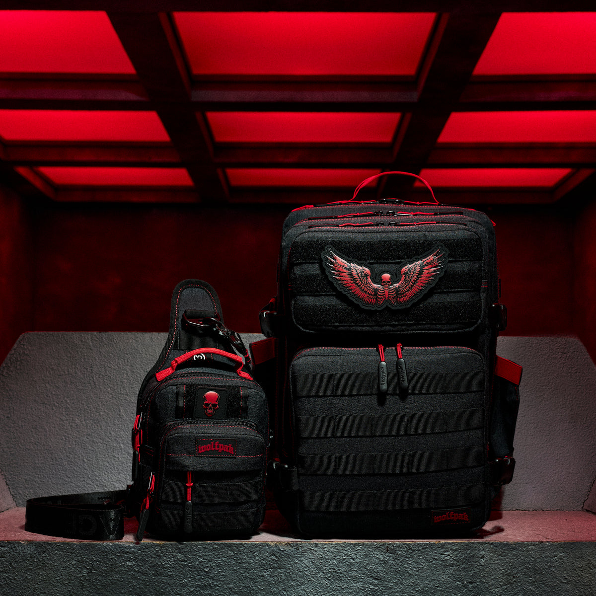 Deathwing // Red Daypak Duo Bundle