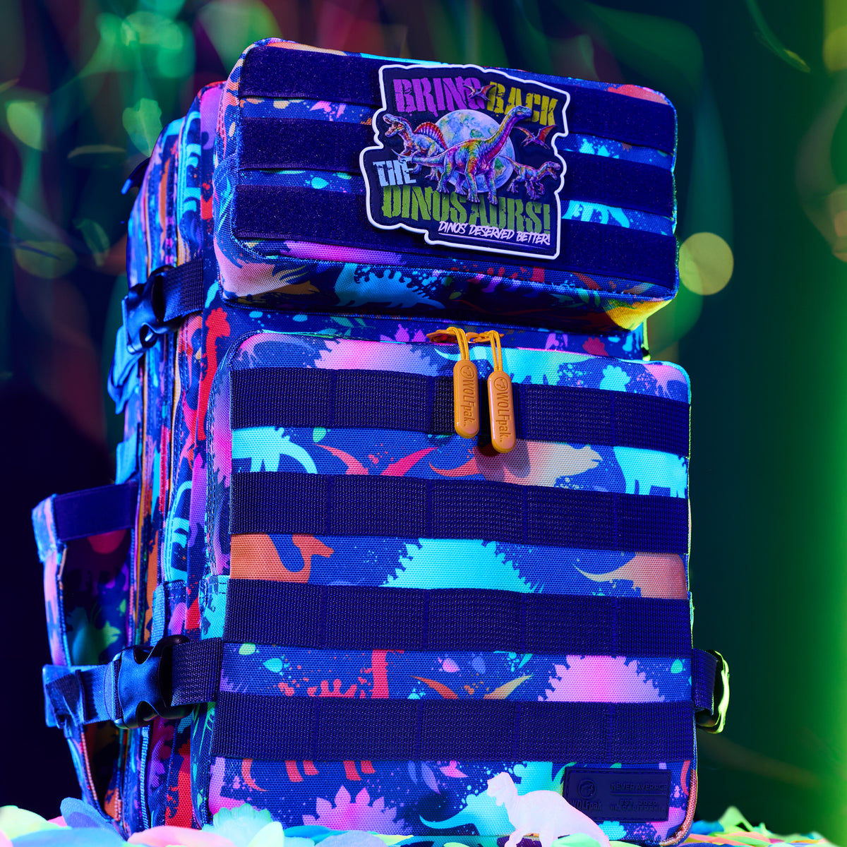 25L Backpack Neon Dino