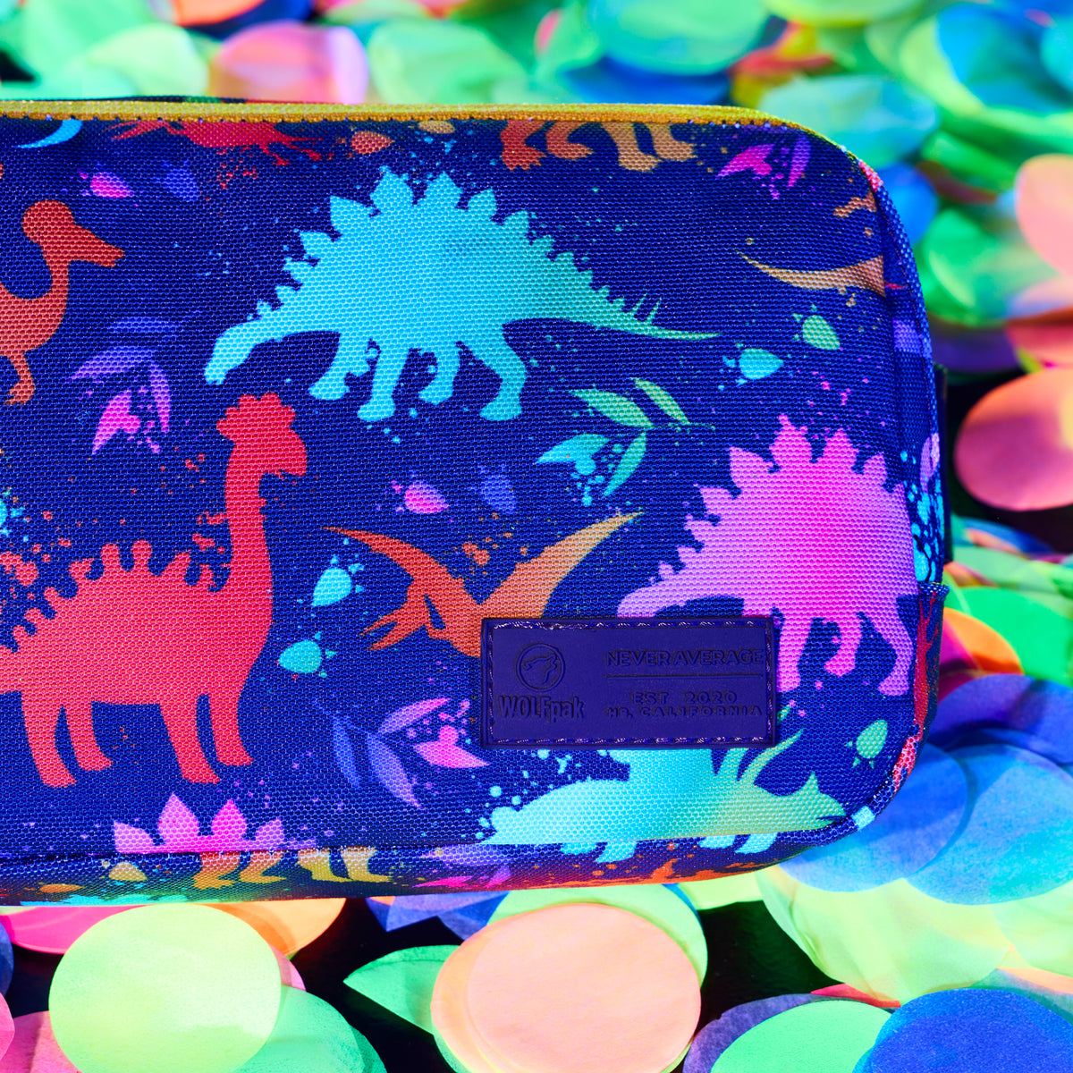 1.5L Crossbody Pack Neon Dino