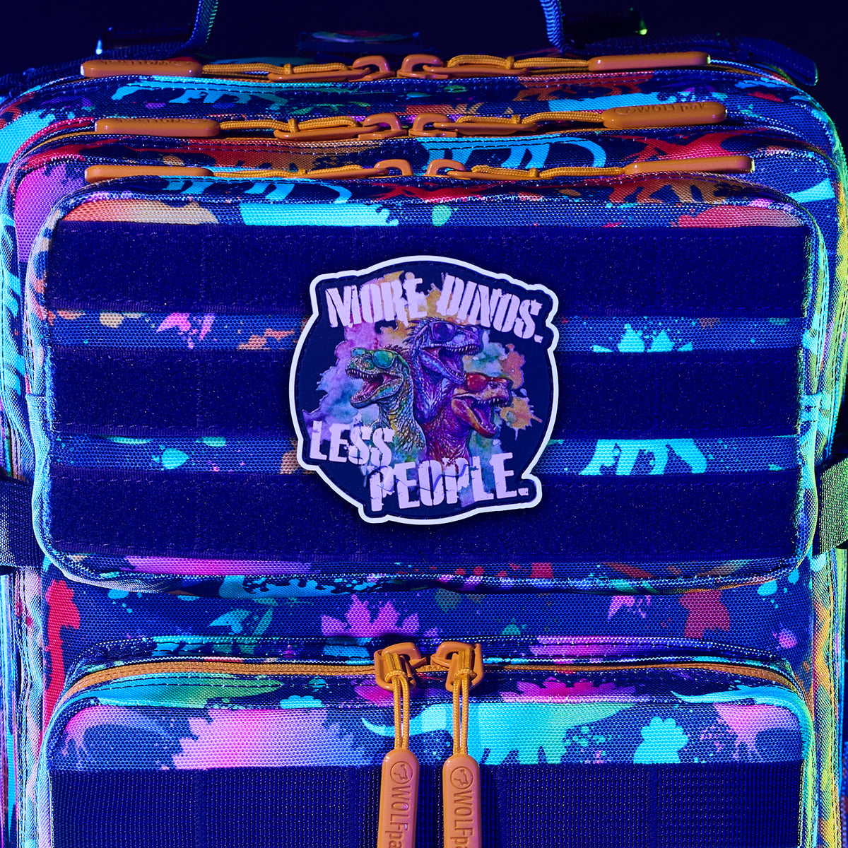 Neon Dino More Dinos Less People Patch