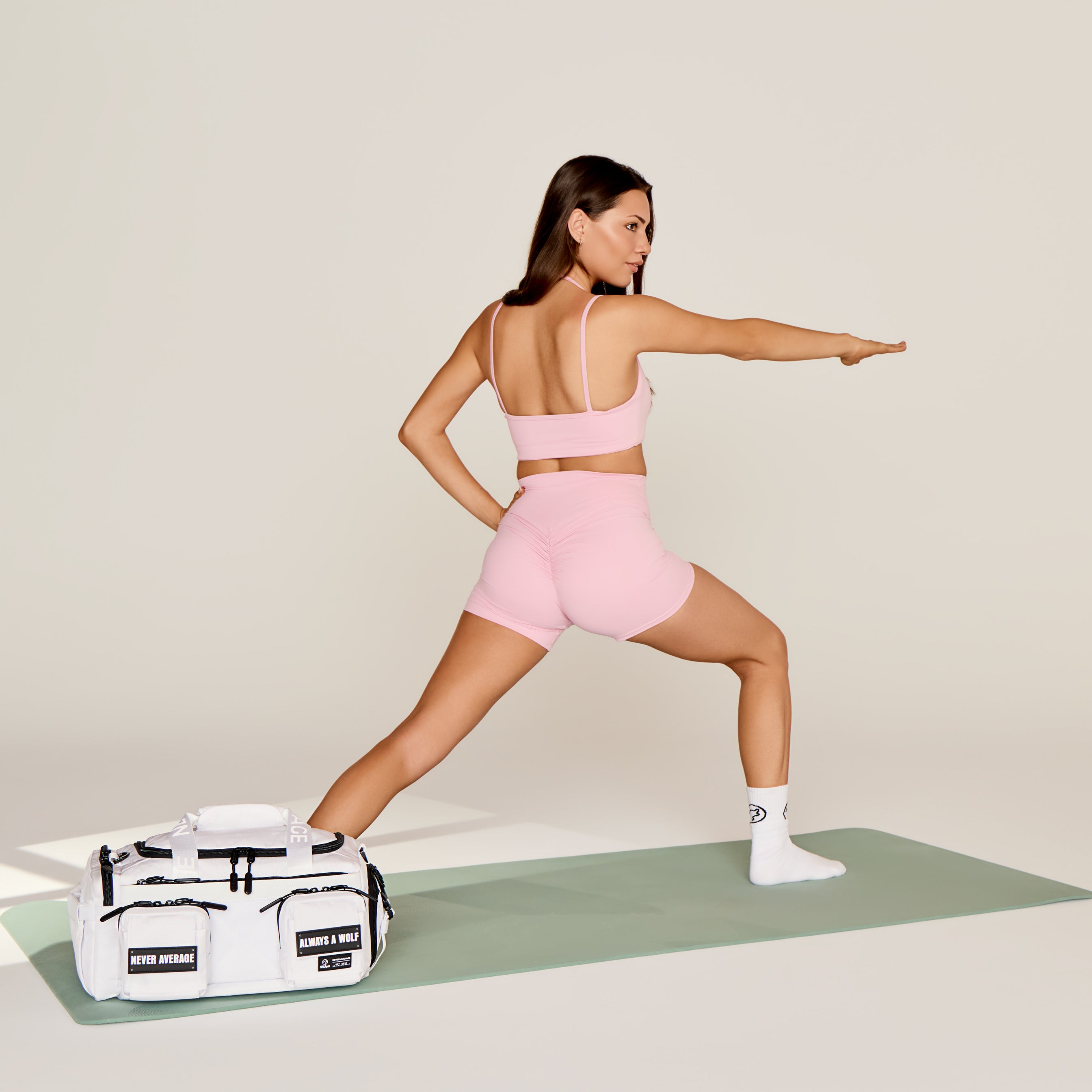 20L Mini Duffle Bag Polar White