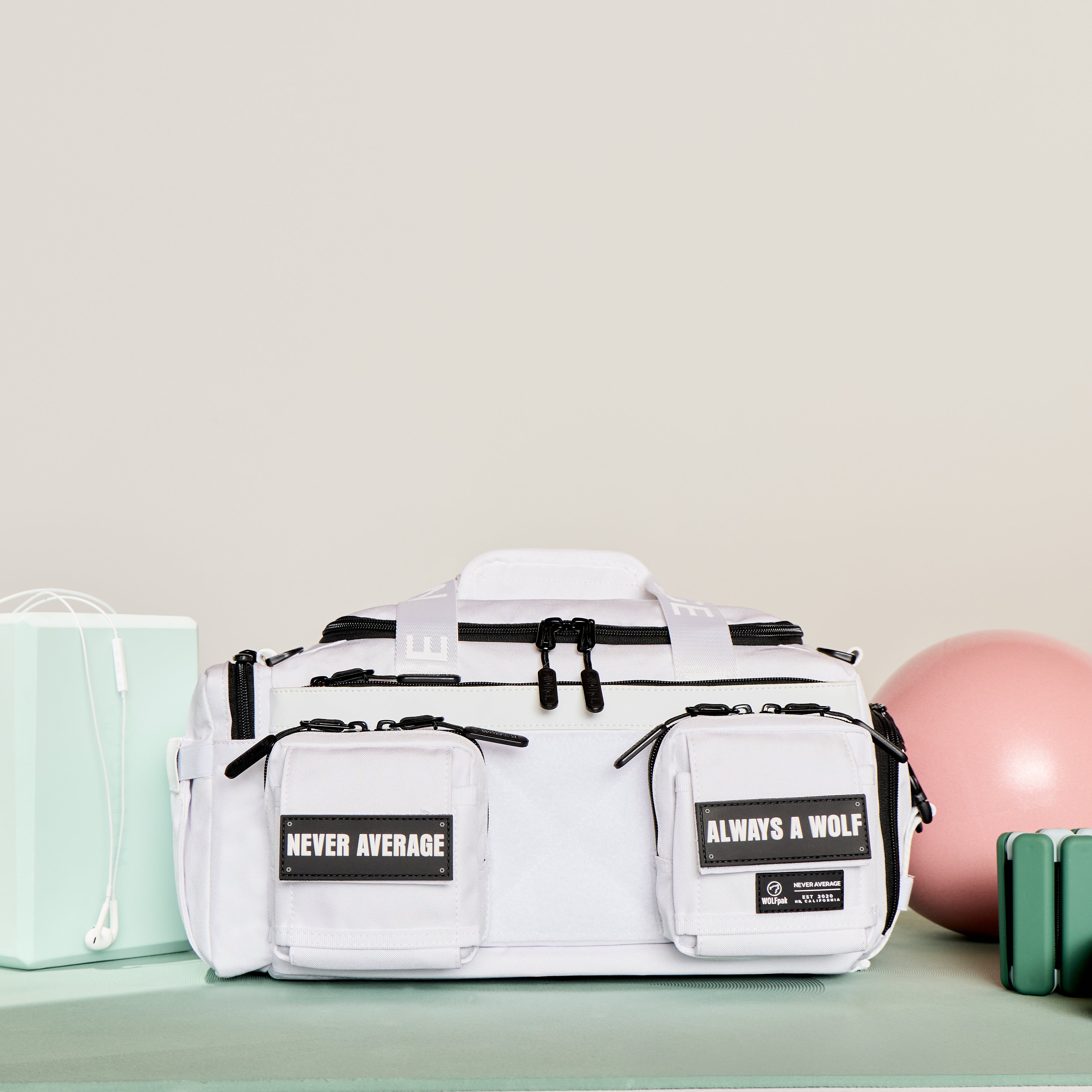 20L Mini Duffle Bag Polar White