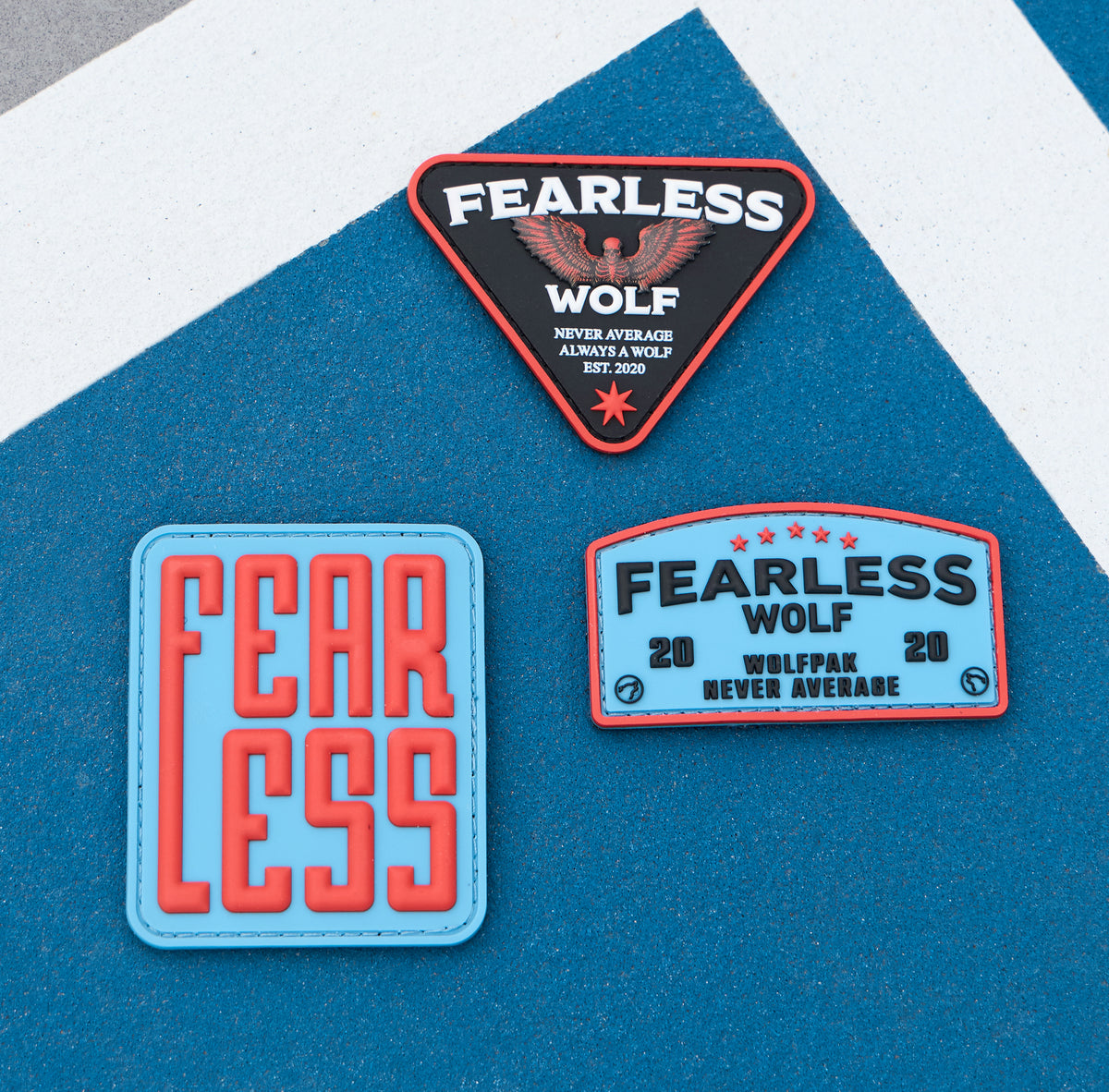 Fearless Wolf Manifesto Patch Bundle