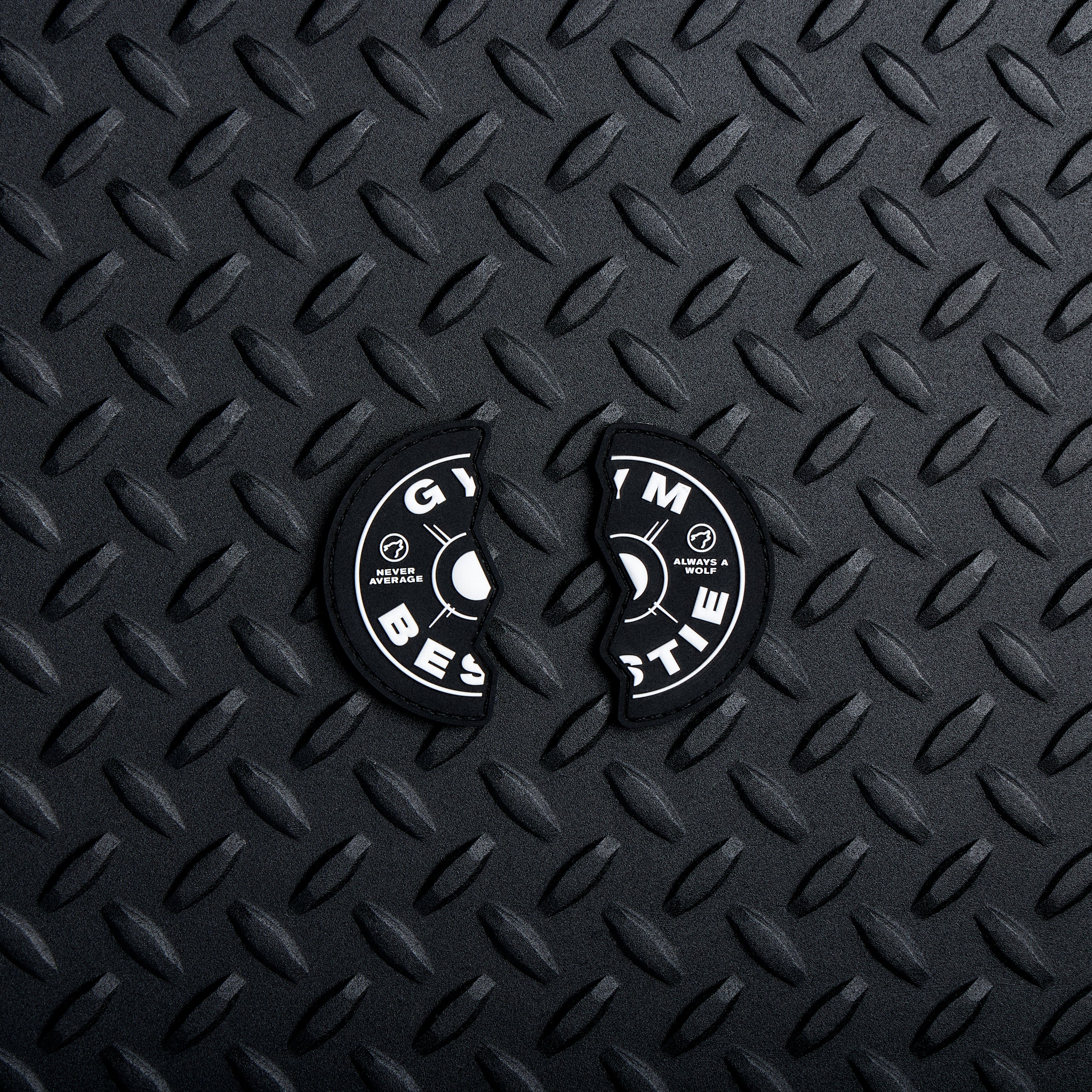 Gym Bestie 2-Piece Buddy Patch Set