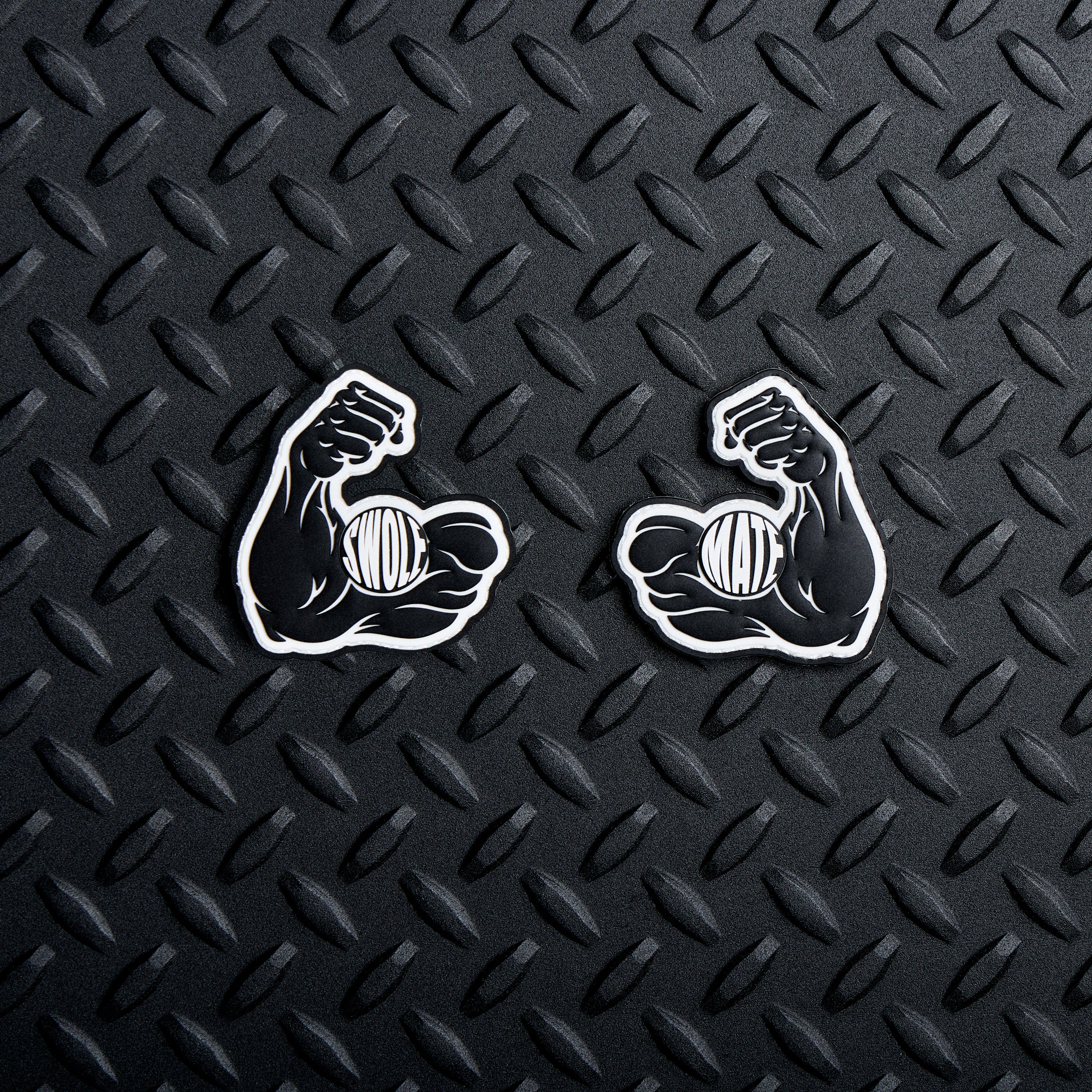 SWOLE//MATE Pumped Arms Buddy Patch Set