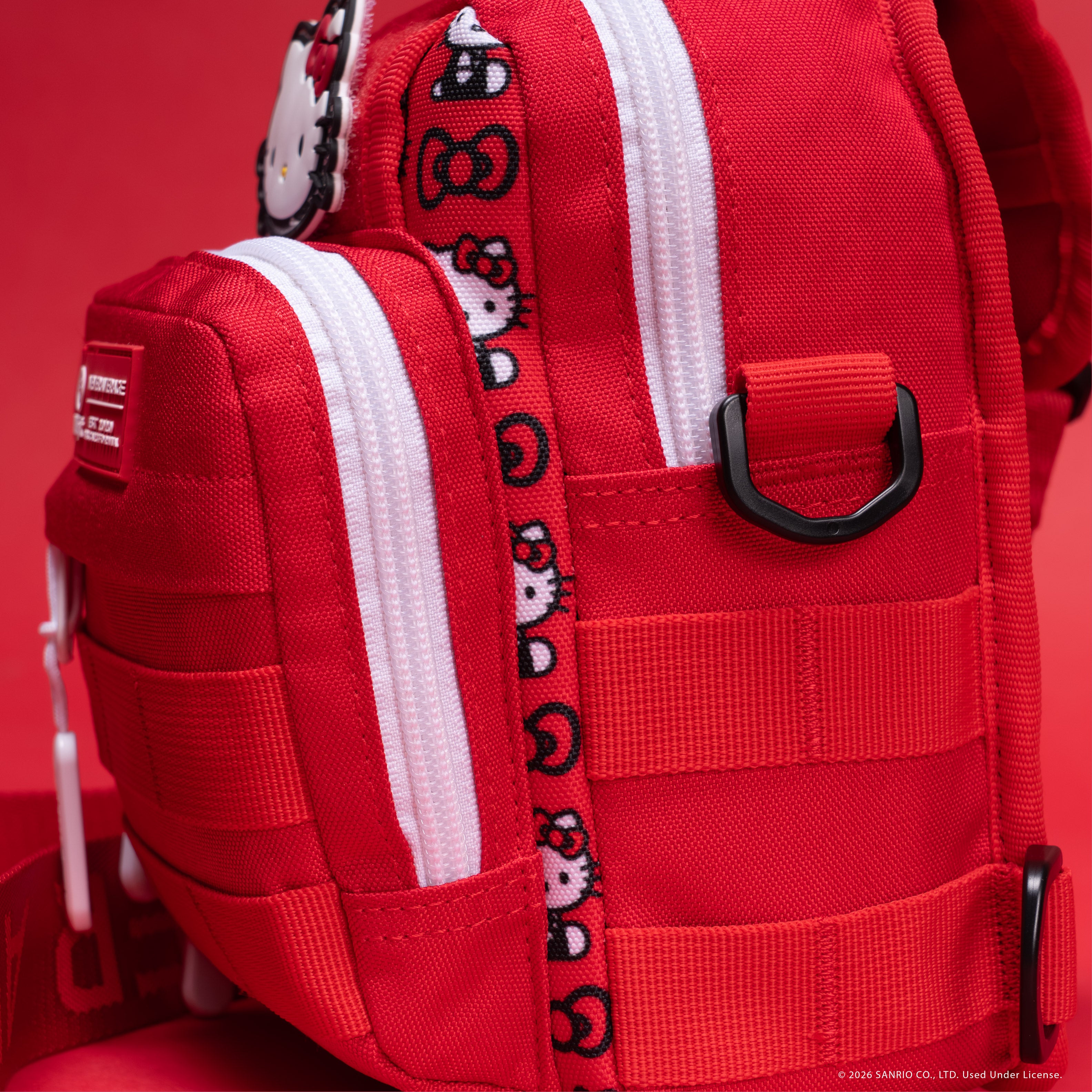 4L Mini Tactical Sling Bag Hello Kitty