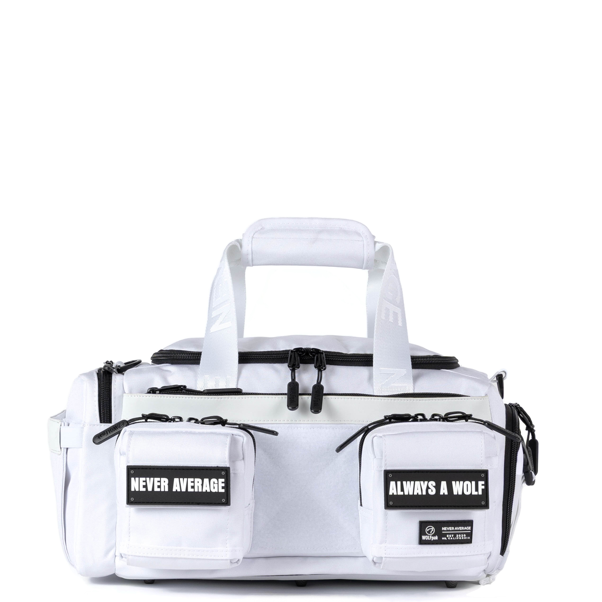 30L Perfect Duffle Bag Polar White