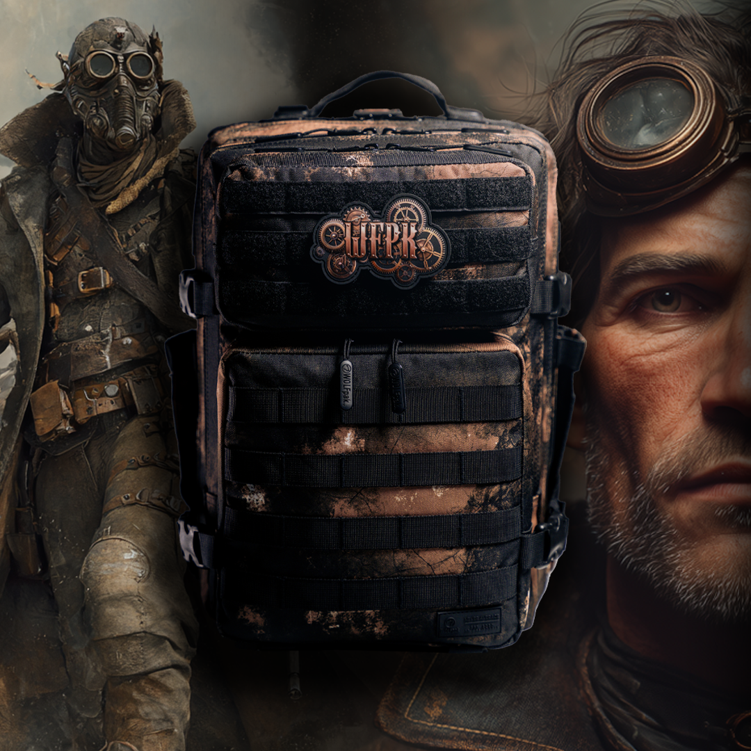 35L Backpack Alpha Black w/Cup Holders