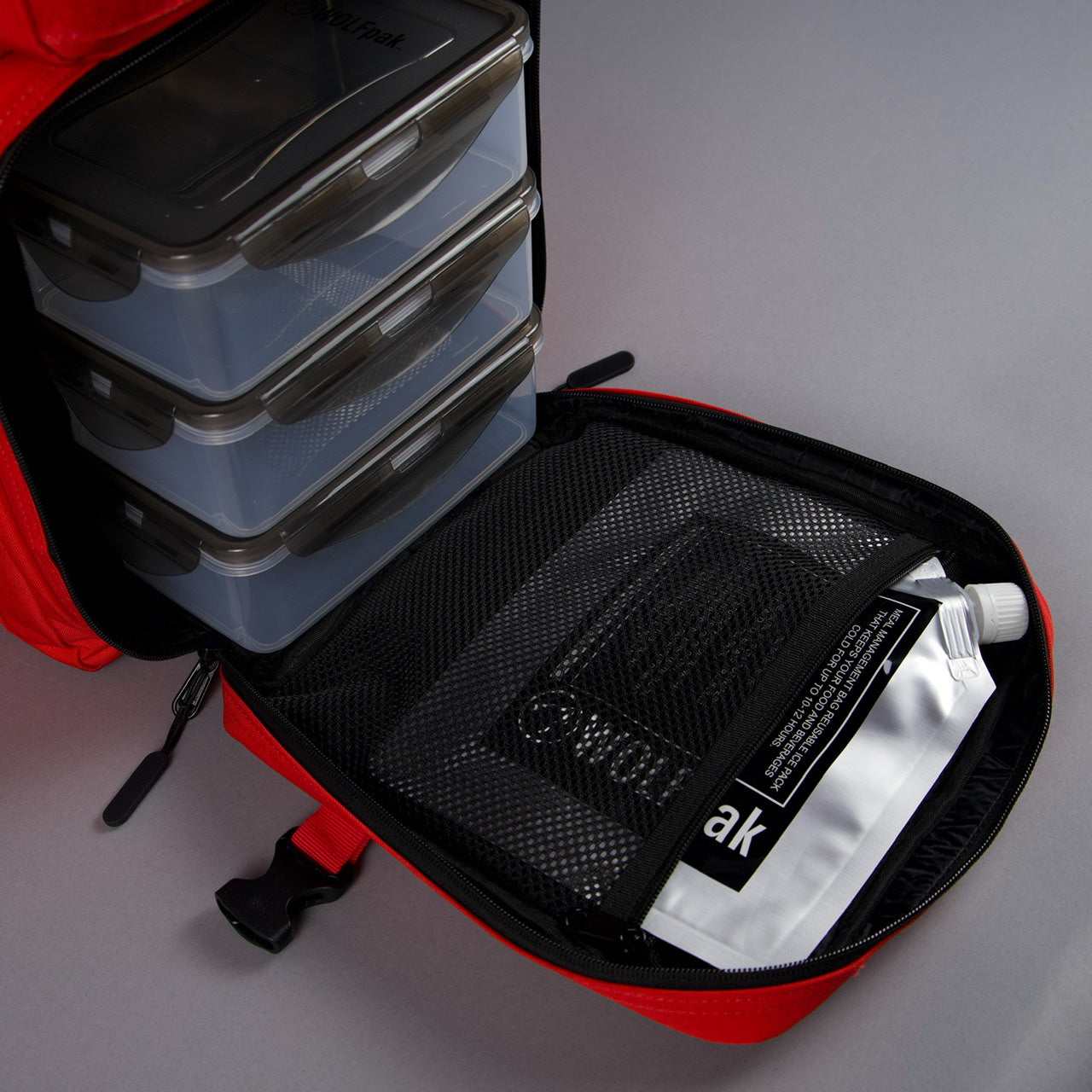 45L Elite Rojo Meal Prep Gestión