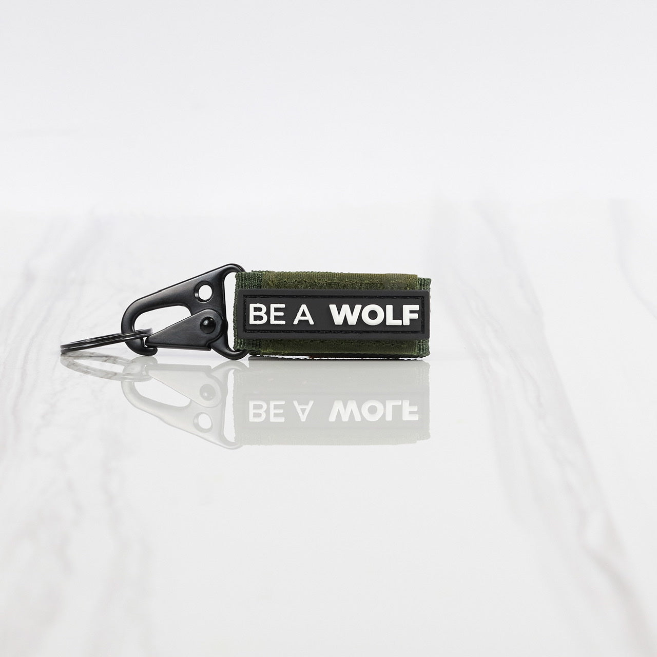 Multi-Functional Nylon Key Chain OD Green