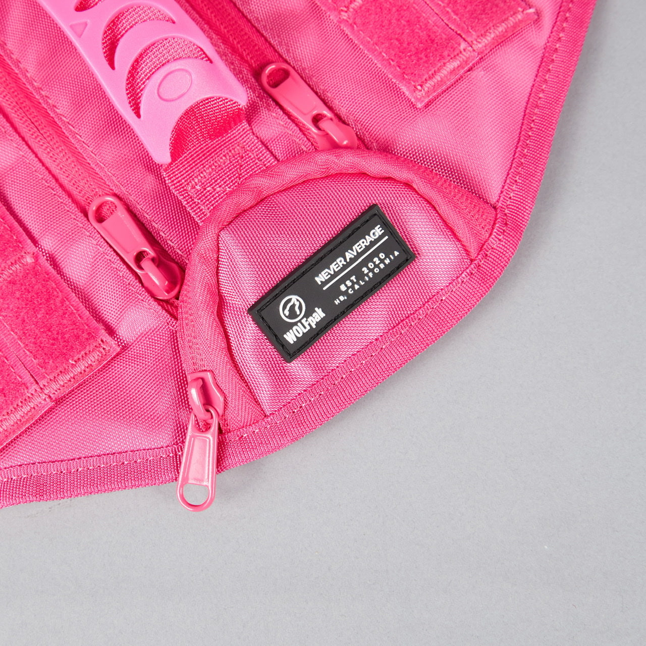 Neon Pink Tactical Dog Vest Harness