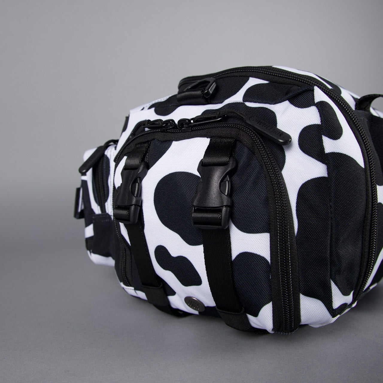 Mini sac de sport 20L vache noire et blanche
