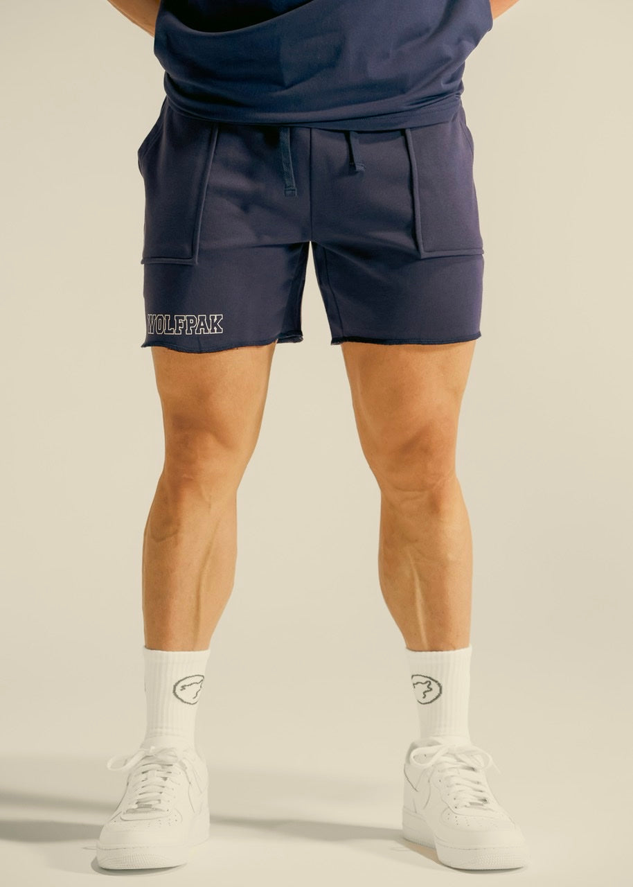 Herren Varsity Shorts Varsity Blau