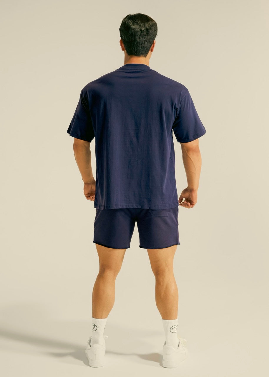 T-shirt universitaire pour homme Bleu universitaire