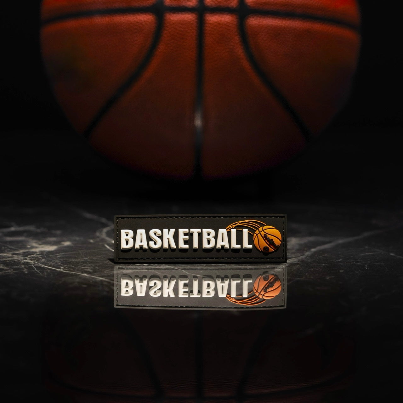 Basketball Velcro Patch