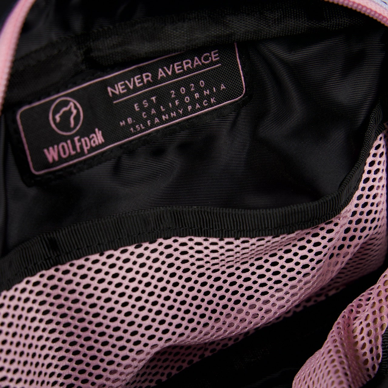 Sac à bandoulière Black Lightning Knockout Pink