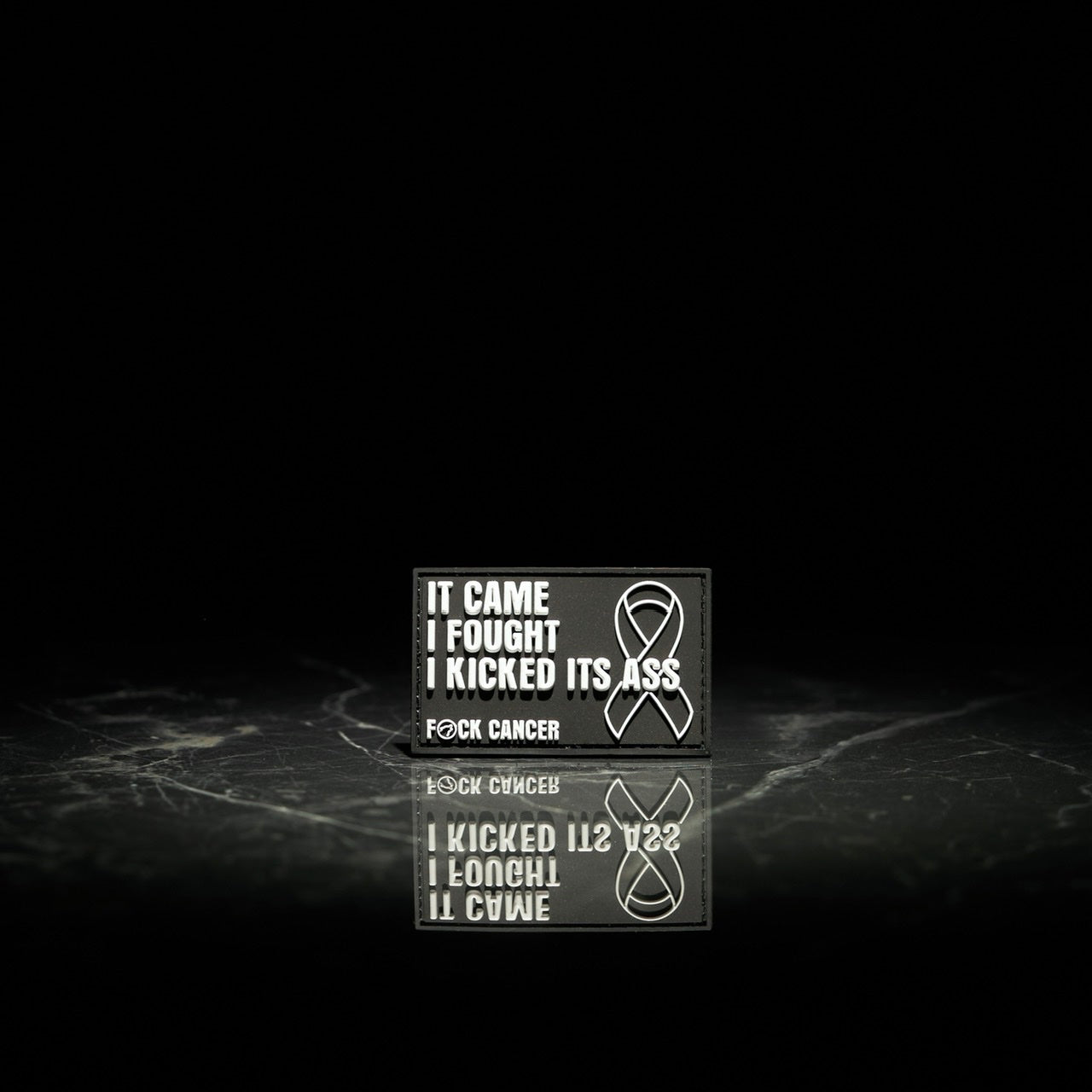 Le cancer est venu, je me suis battu, je lui ai botté le cul Patch Velcro