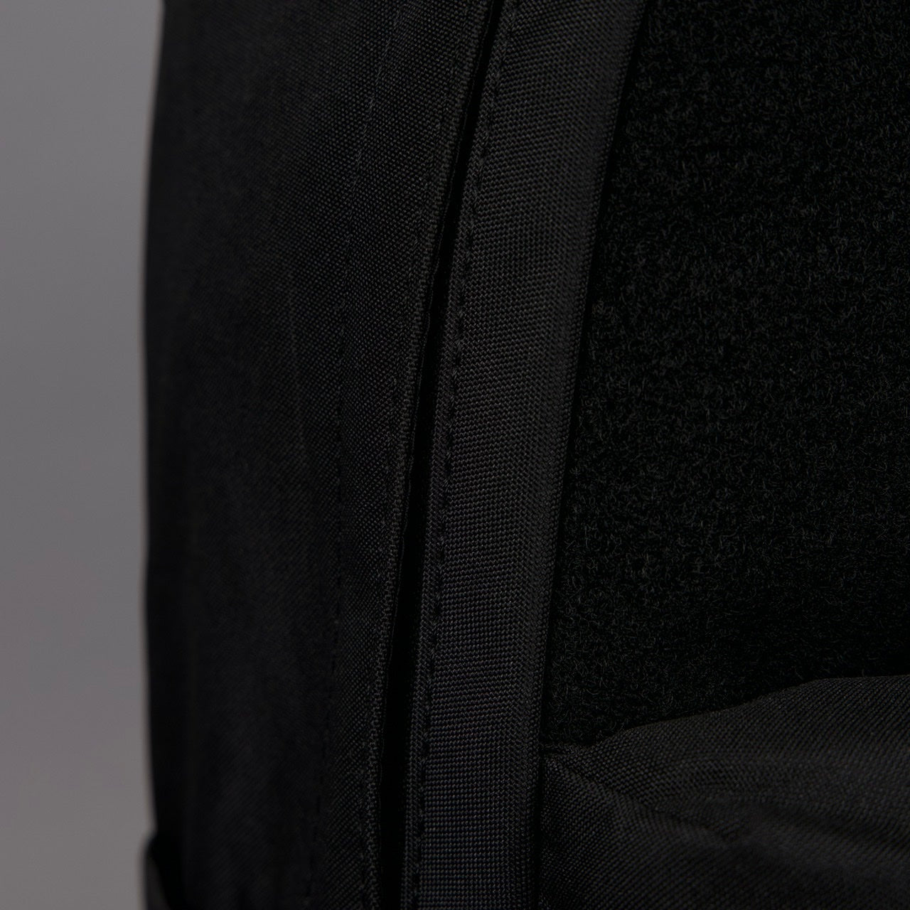 Alpha Black Classic Velcro Backpack