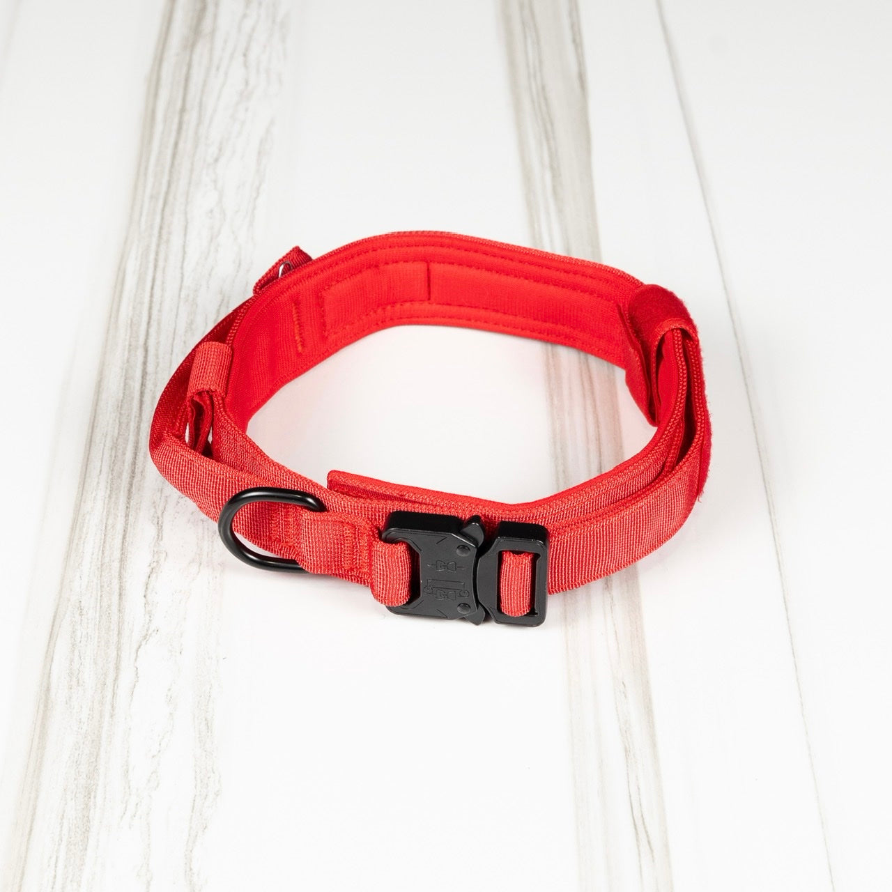 Tactical Nylon Dog Collar Elite Red