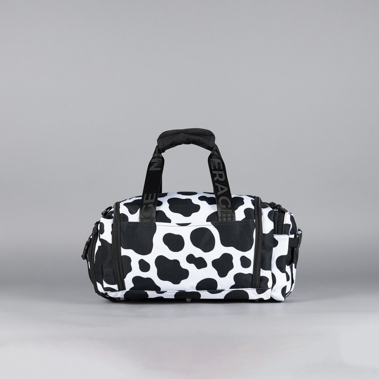 Mini sac de sport 20L vache noire et blanche
