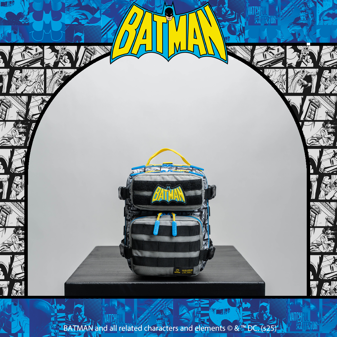 batman mini backpack 9L Backpack Mini Retro Batman